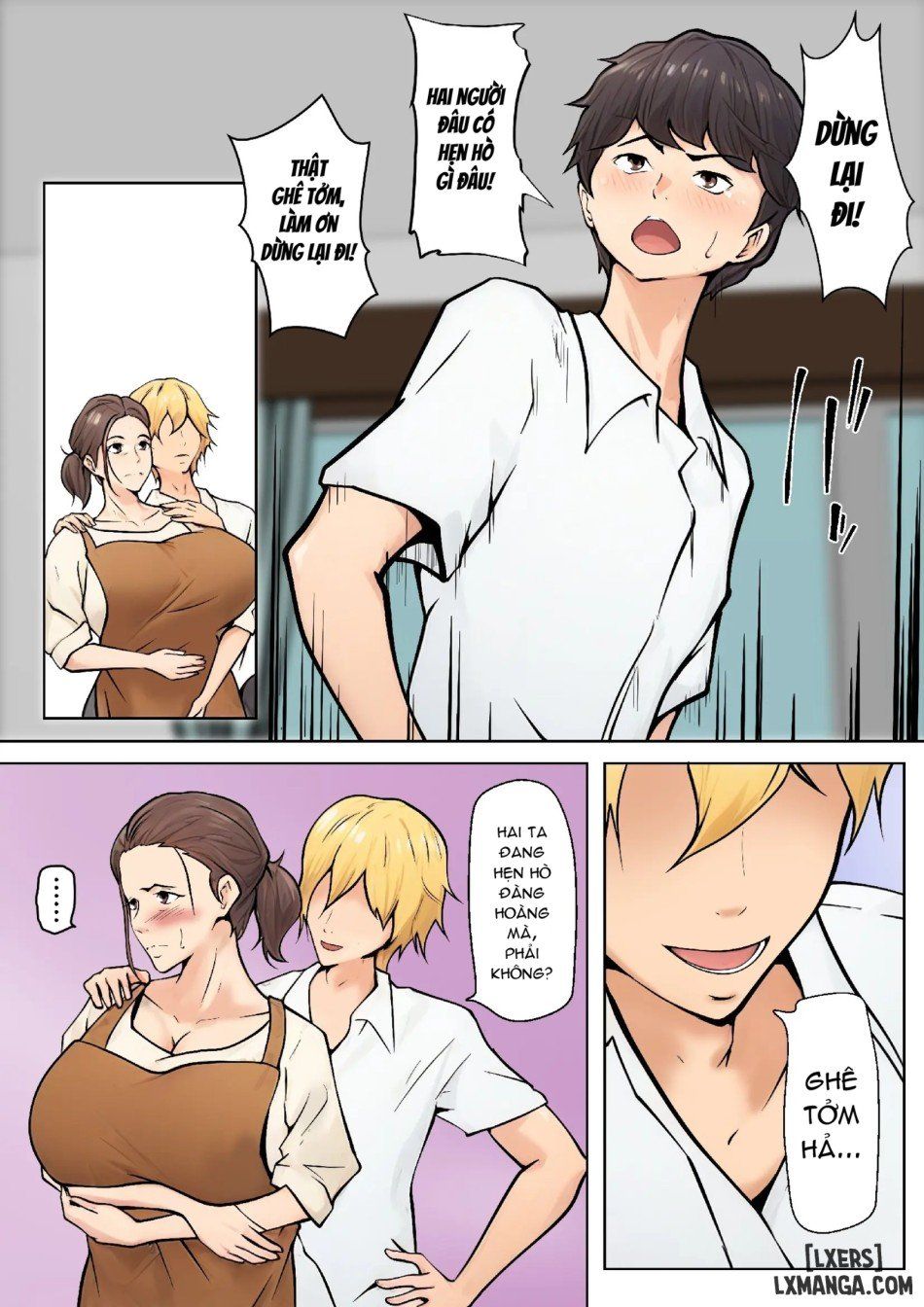 đọc truyện Musuko No Tomodachi To No Giji Renai Chương 1 ảnh 17 tại Thiên Thai Truyện