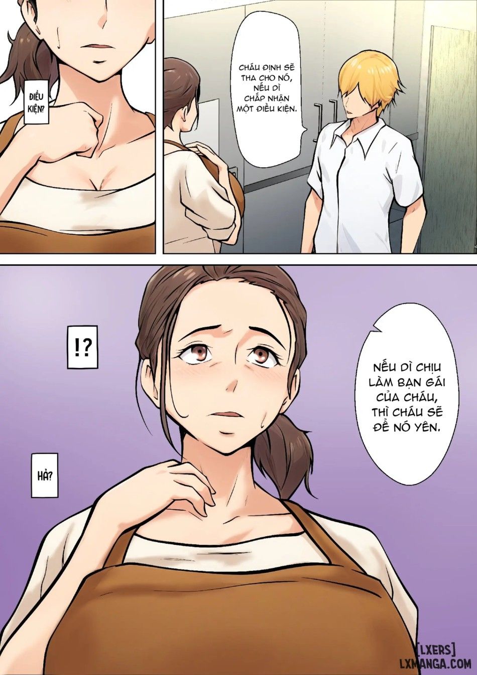 đọc truyện Musuko No Tomodachi To No Giji Renai Chương 1 ảnh 10 tại Thiên Thai Truyện