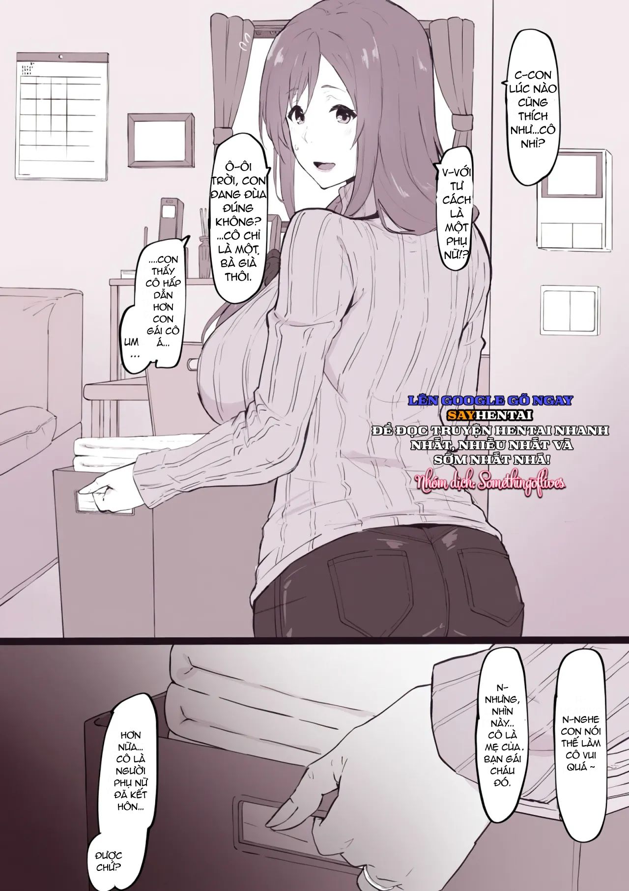 đọc truyện "musume No Karesi Ni Netorare Tyau Mama-san - Oneshot  " Chương 1 ảnh 3 tại Thiên Thai Truyện