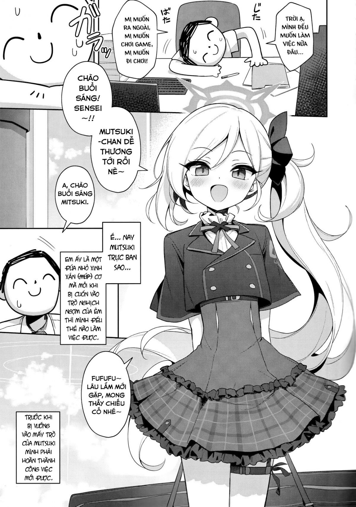 đọc truyện Mutsuki Wa Otona No Asobi Ga Shitai Oneshot ảnh 4 tại Giả Dược