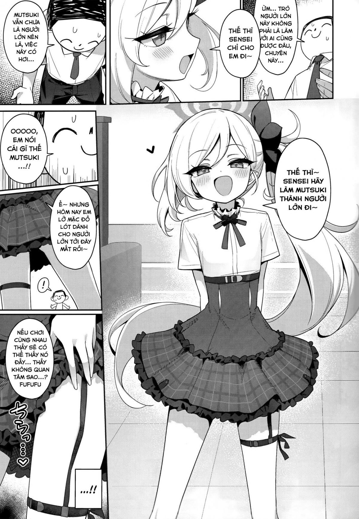 đọc truyện Mutsuki Wa Otona No Asobi Ga Shitai Oneshot ảnh 8 tại Giả Dược