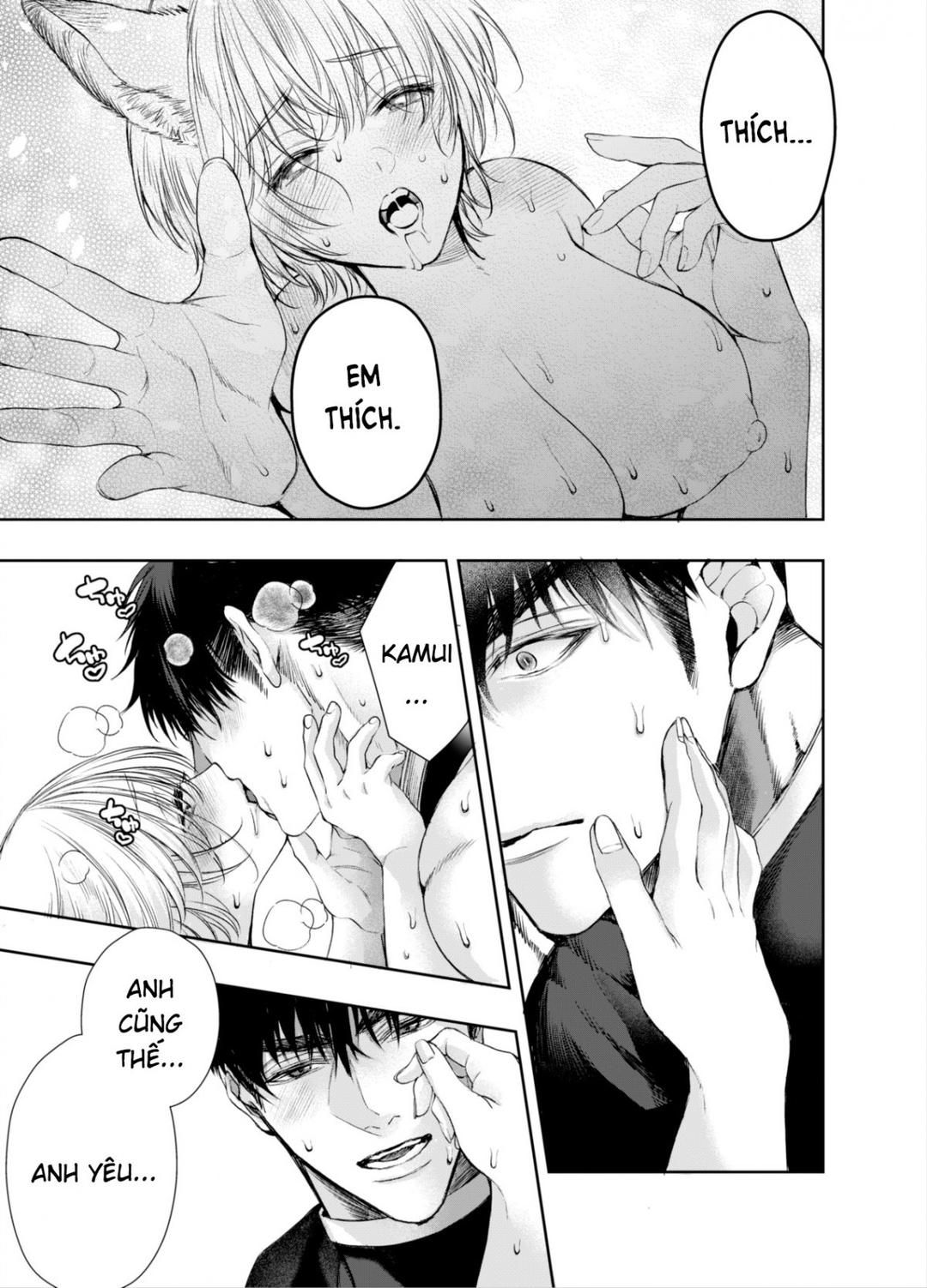 Muttsuri Akazukin-kun Kara Wa Nigerarenai Chương 1 page 77 - Giả Dược