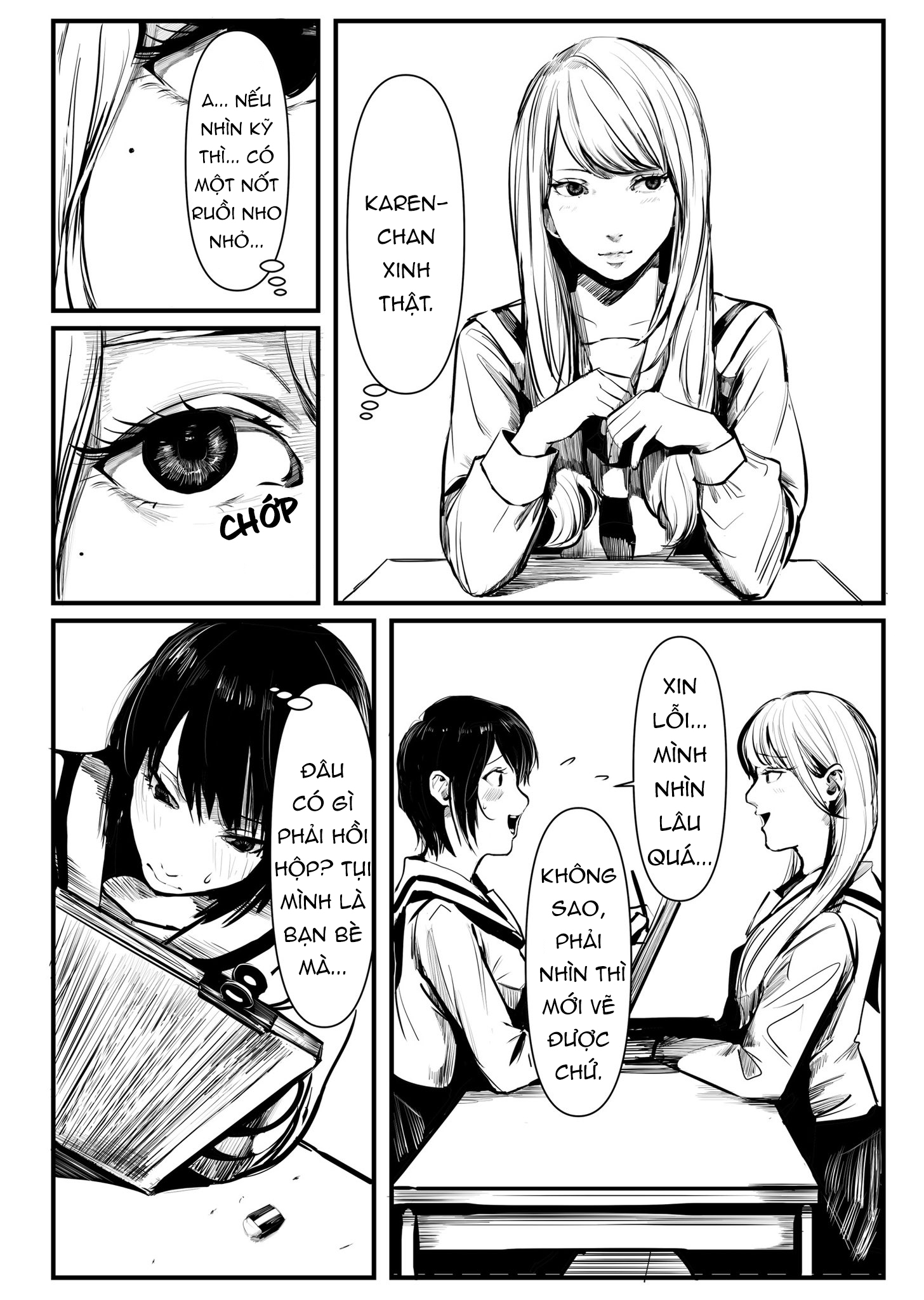 đọc truyện My Classmate Might Be Yuri Chương 1 ảnh 8 tại Thiên Thai Truyện