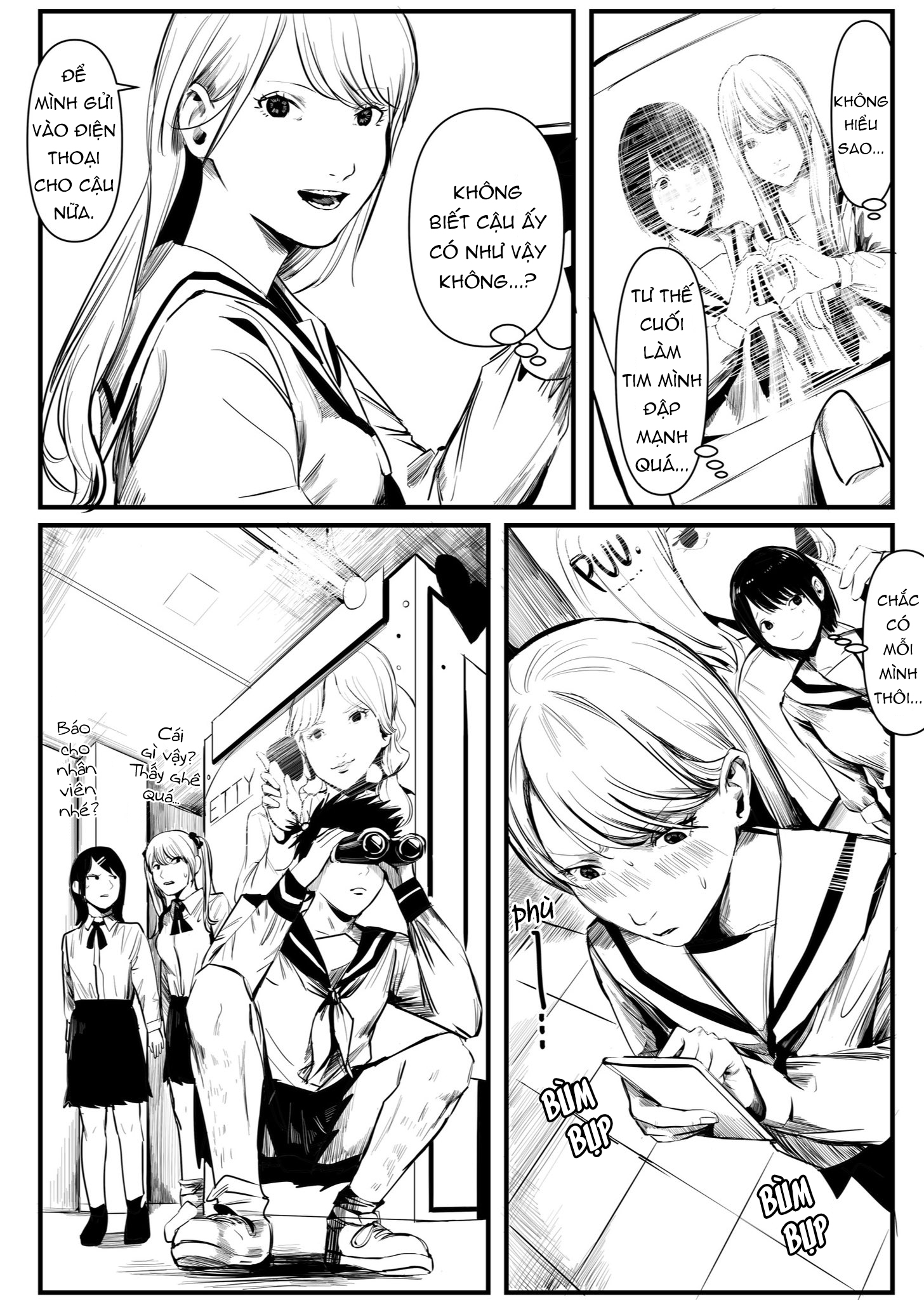 đọc truyện My Classmate Might Be Yuri Chương 2 ảnh 7 tại Thiên Thai Truyện