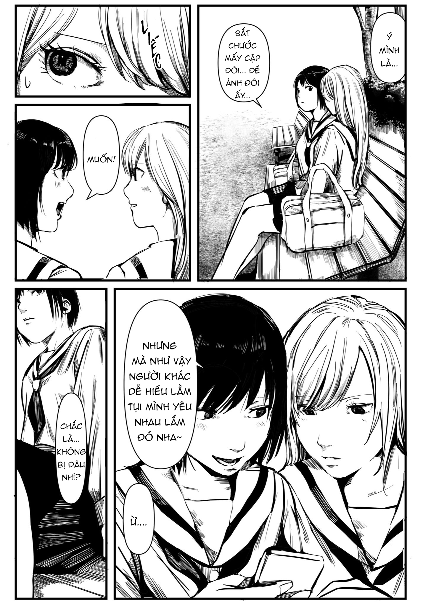 đọc truyện My Classmate Might Be Yuri Chương 3 ảnh 3 tại Thiên Thai Truyện