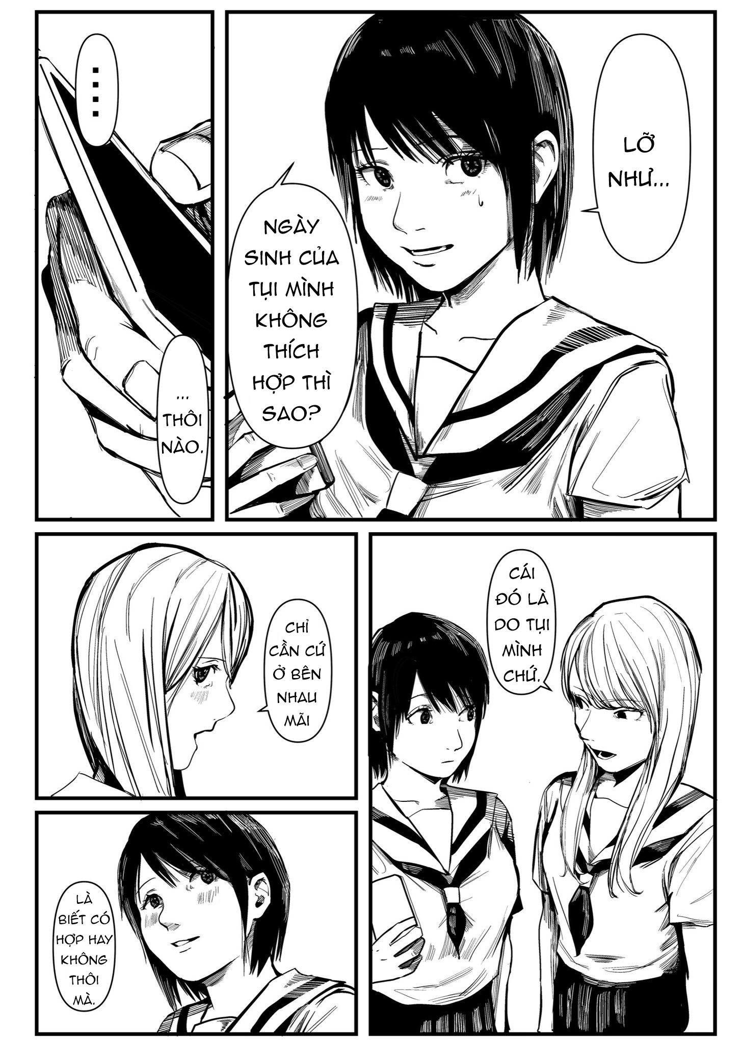 đọc truyện My Classmate Might Be Yuri Chương 8 ảnh 4 tại Thiên Thai Truyện