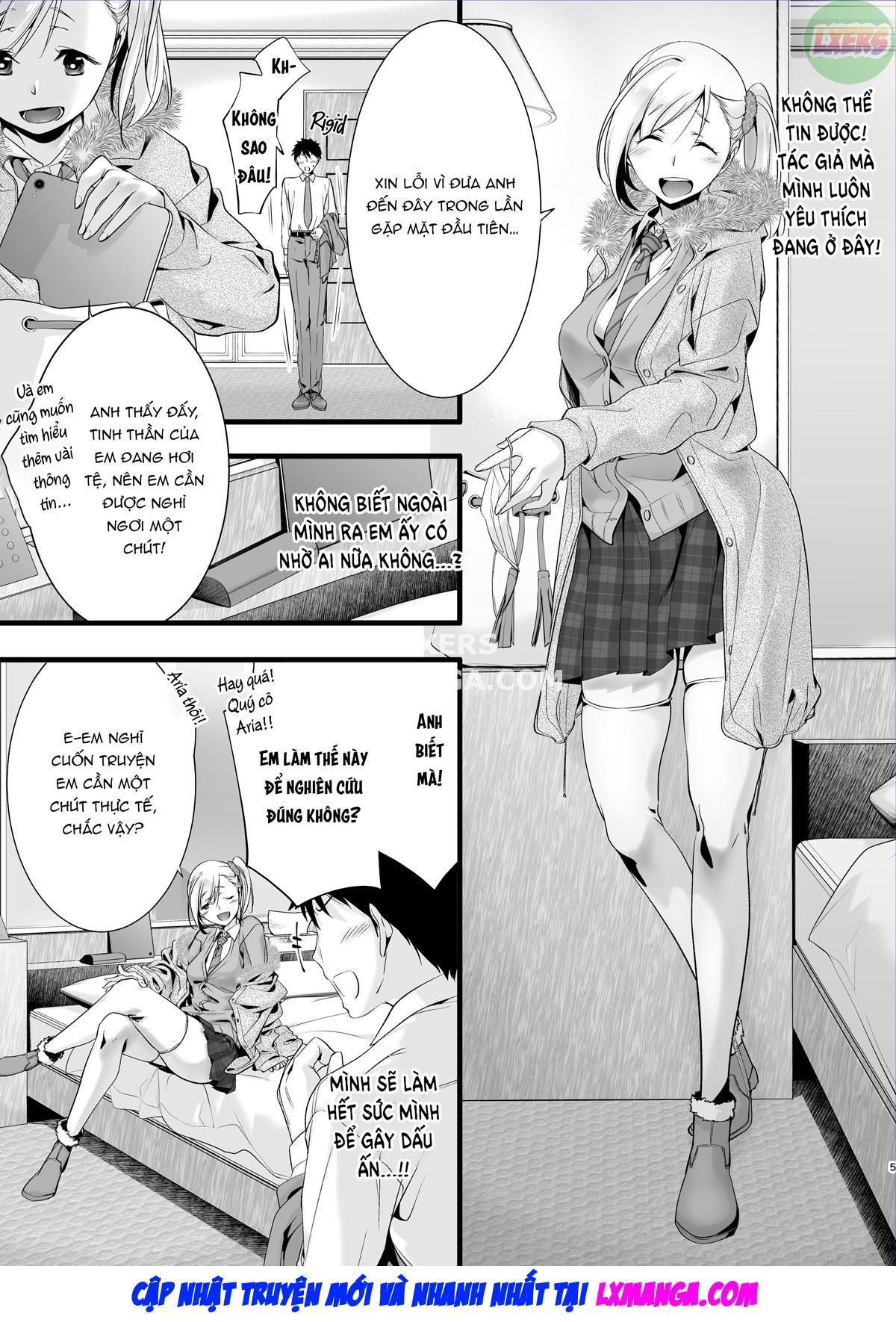 đọc truyện My Favorite Doujinshi Artist Invited Me To A Love Hotel Oneshot ảnh 8 tại Thiên Thai Truyện