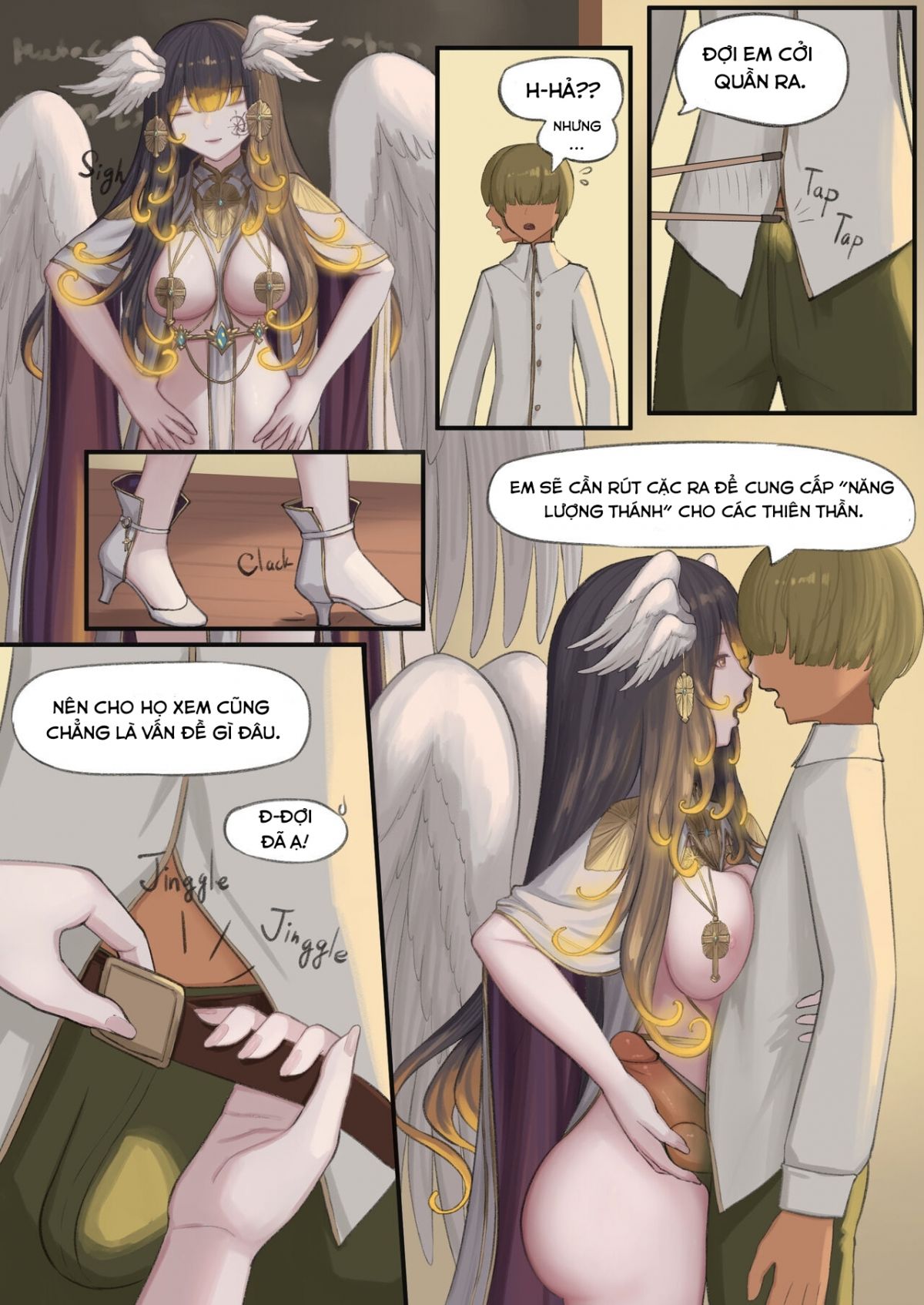 đọc truyện My Holy Magic Teacher Wants My Cum! Oneshot ảnh 6 tại Giả Dược