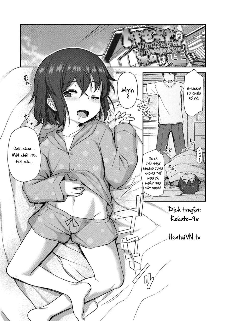 My Little Sister Is A Late Morning Riser Oneshot page 2 - Giả Dược