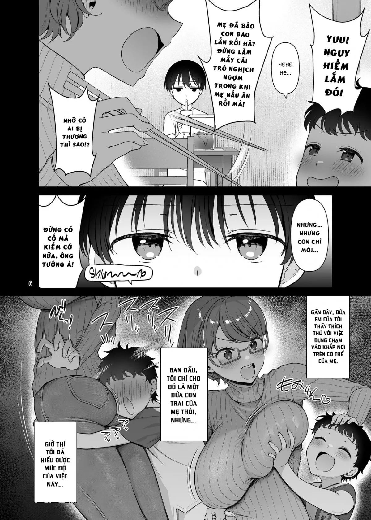 đọc truyện My Mom Turns Into A Slut For My Little Brother, And Him Alone Oneshot ảnh 6 tại Thiên Thai Truyện