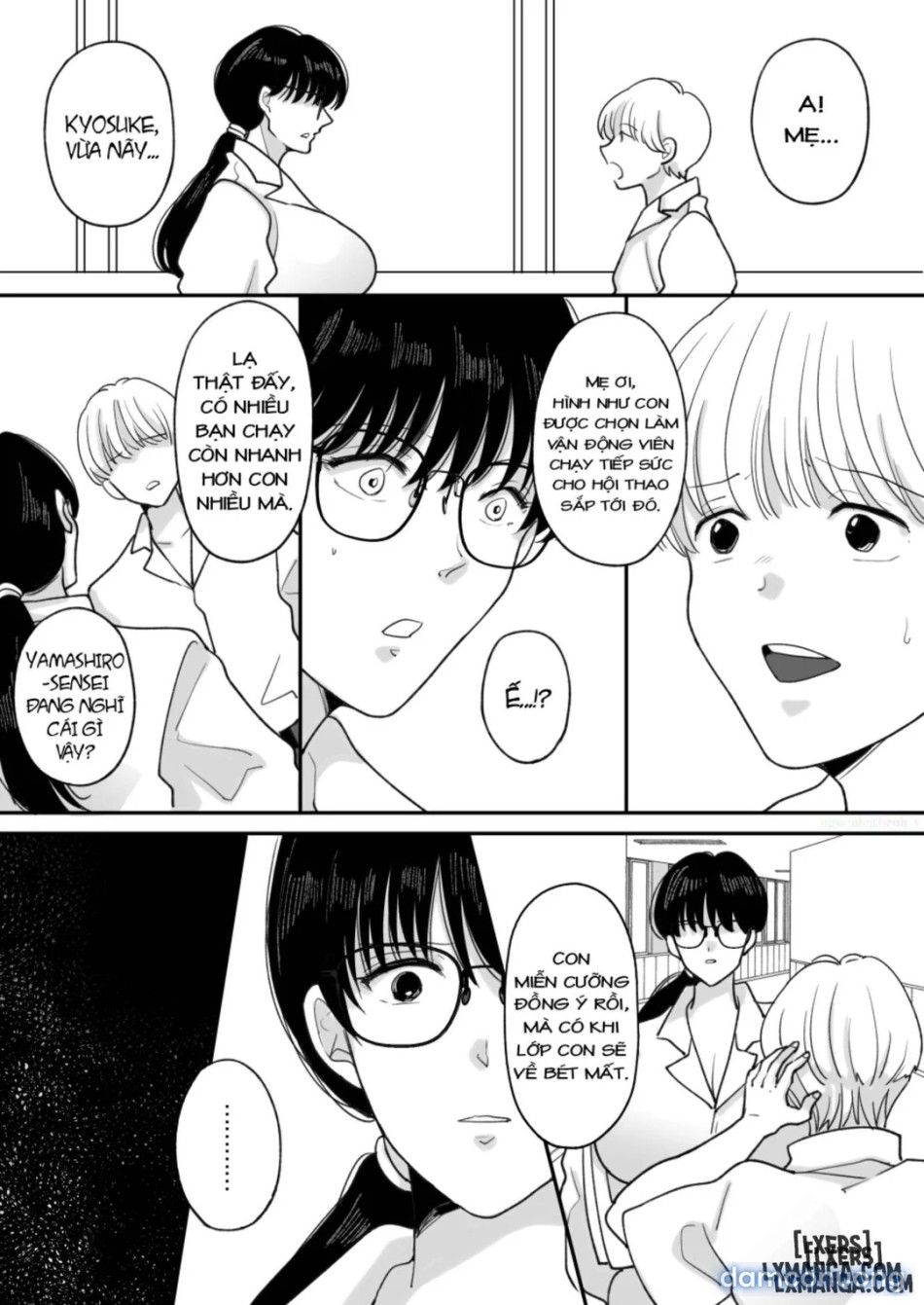 đọc truyện My Mother, The Math Professor, Being Stolen Away By My Gym Professor Chương 2 ảnh 13 tại Thiên Thai Truyện