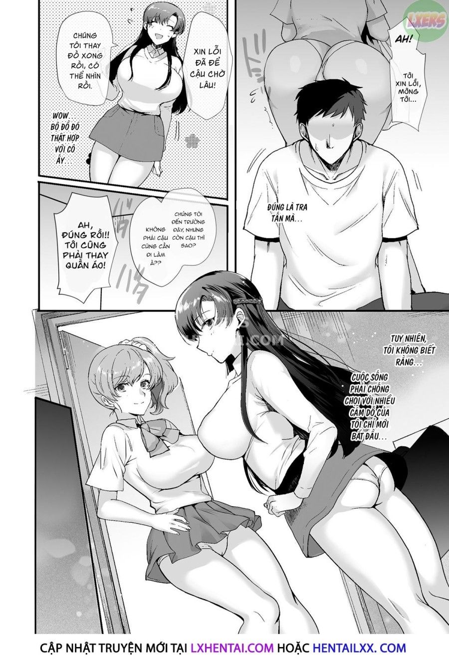 My Roommates Are Way Too Lewd ~living In A One-room Apartment With Two Perverted Sisters~ Chương 1 page 28 - Giả Dược