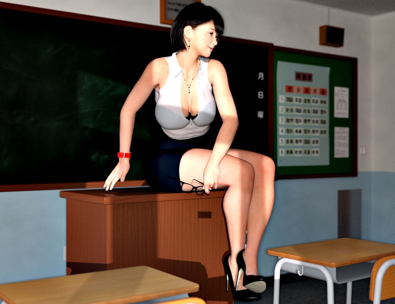 đọc truyện My Teacher Wife Naughty Private Lessons Chương 1 ảnh 8 tại Thiên Thai Truyện