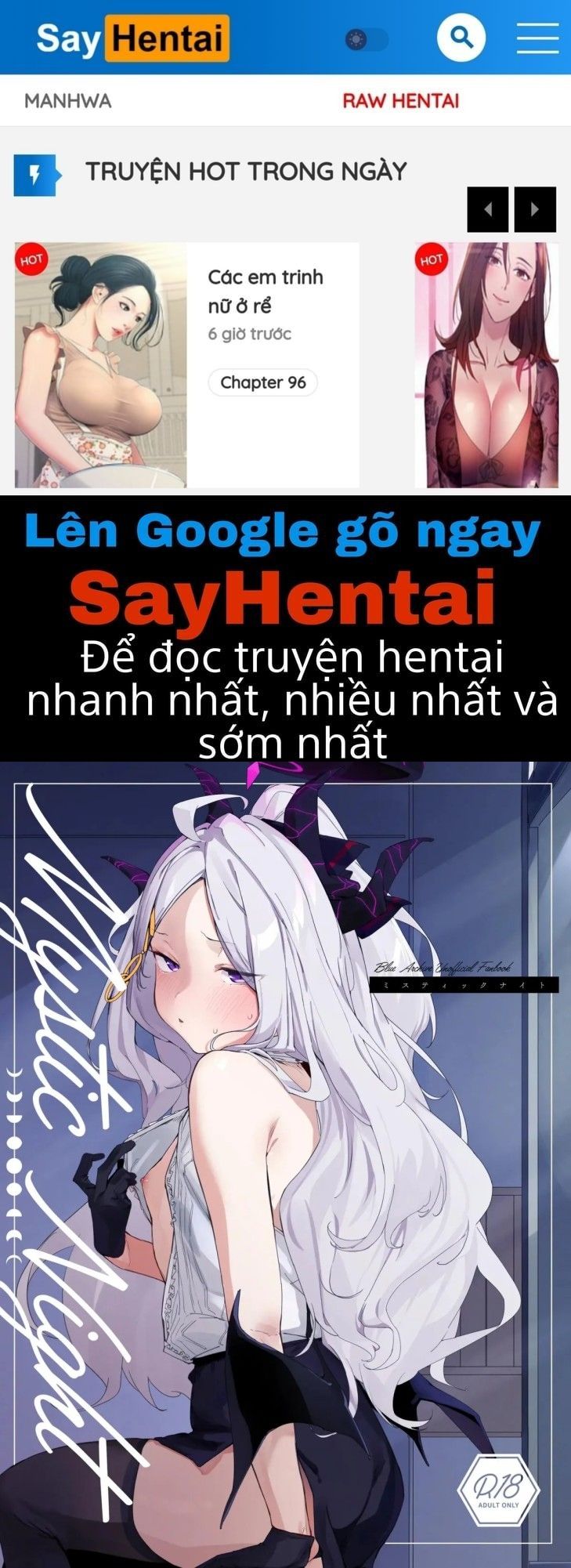 đọc truyện Mystic Night Oneshot ảnh 1 tại Giả Dược