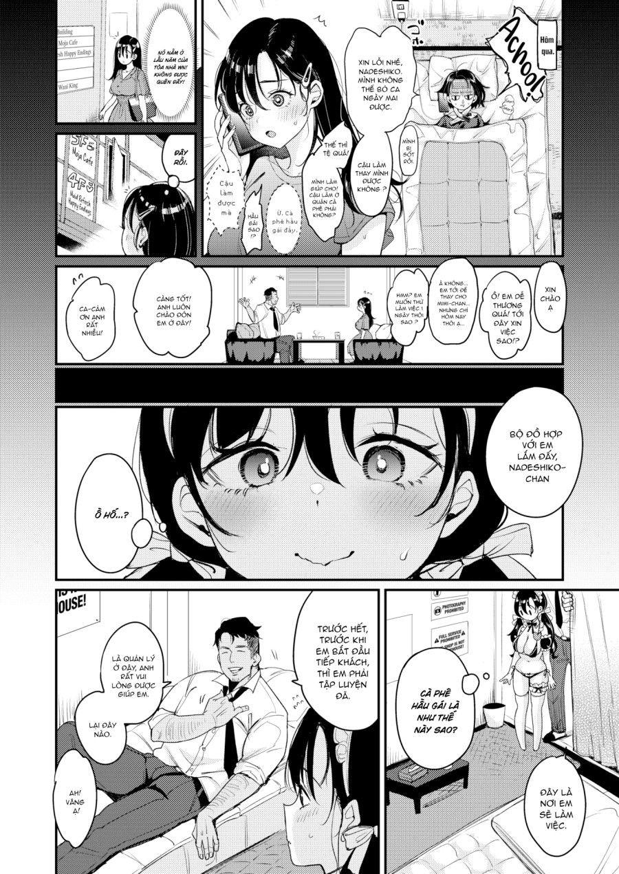 Nadeshiko- San Không Thể Từ Chối Công Việc Làm Thêm Đầu Tiên Oneshot page 3 - Giả Dược