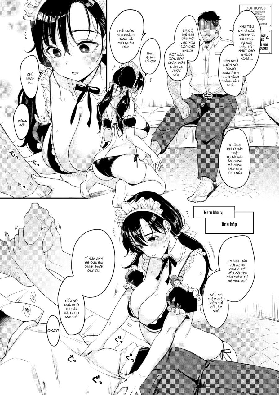 Nadeshiko- San Không Thể Từ Chối Công Việc Làm Thêm Đầu Tiên Oneshot page 4 - Giả Dược