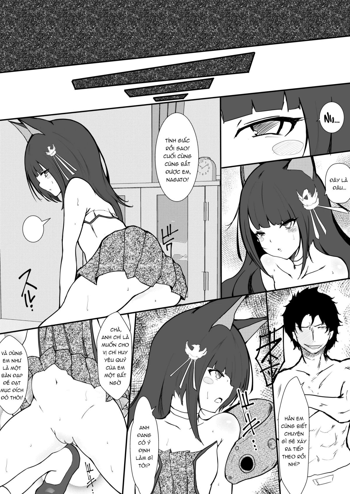 đọc truyện Nagato-chan Ga Teitoku Hitosuji Datta Node Oneshot ảnh 8 tại Giả Dược
