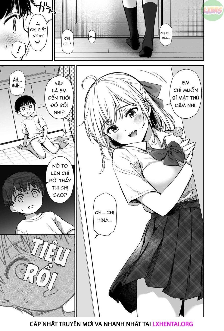 đọc truyện Naisho No Hajimete ~suunenburi Ni Atta Shinseki No Bijin Jk Shimai Ni Ecchi No Tehodoki Sarechaimasu~ Oneshot ảnh 13 tại Thiên Thai Truyện