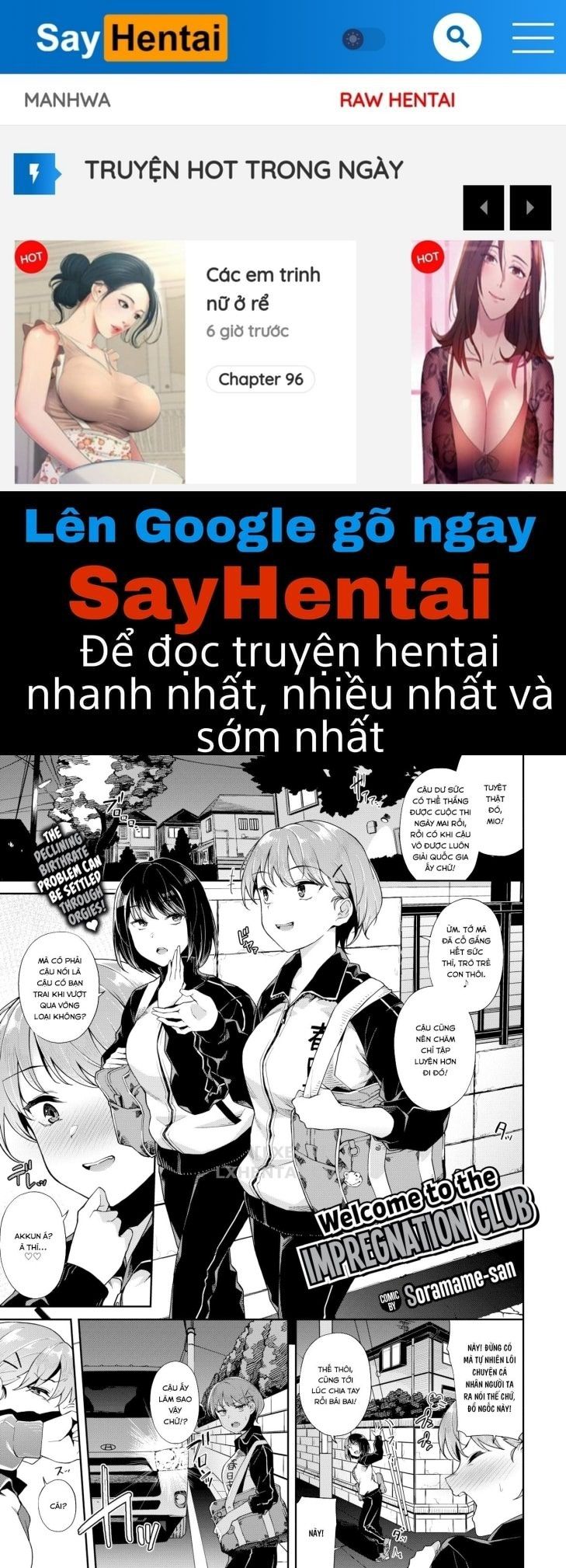 đọc truyện Nakadashi No Susume Chương 2 ảnh 1 tại Thiên Thai Truyện