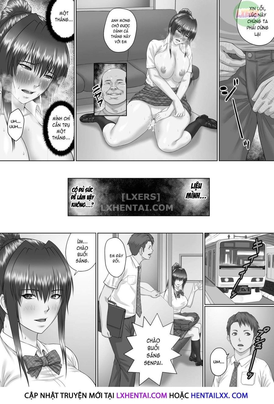 Nakadashi Oji-san Ni Nerawareta Mesu Wa Nigeru Koto Ga Dekinai ~senaga Saki Hen Chương 2 page 34 - Giả Dược