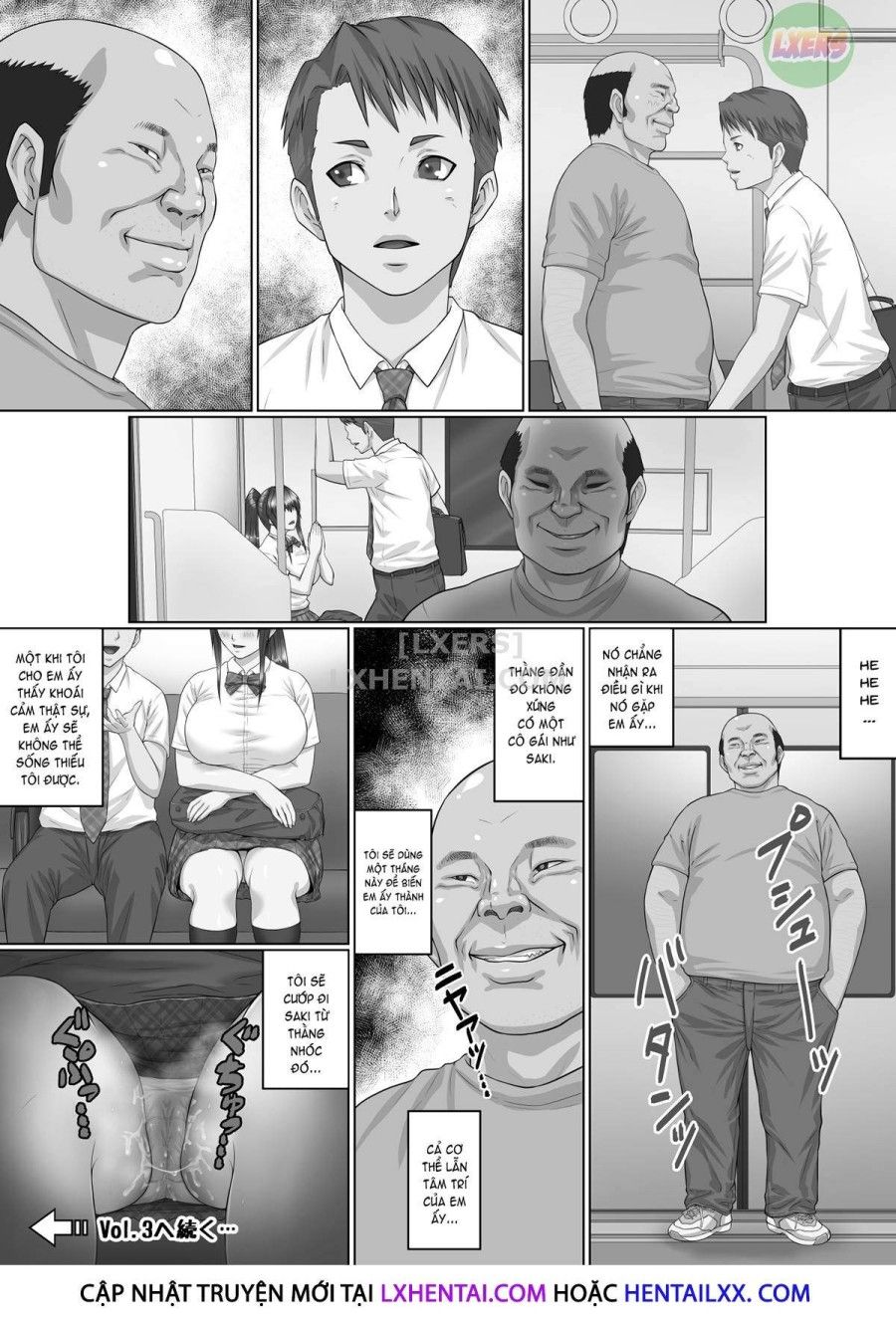 Nakadashi Oji-san Ni Nerawareta Mesu Wa Nigeru Koto Ga Dekinai ~senaga Saki Hen Chương 2 page 35 - Giả Dược