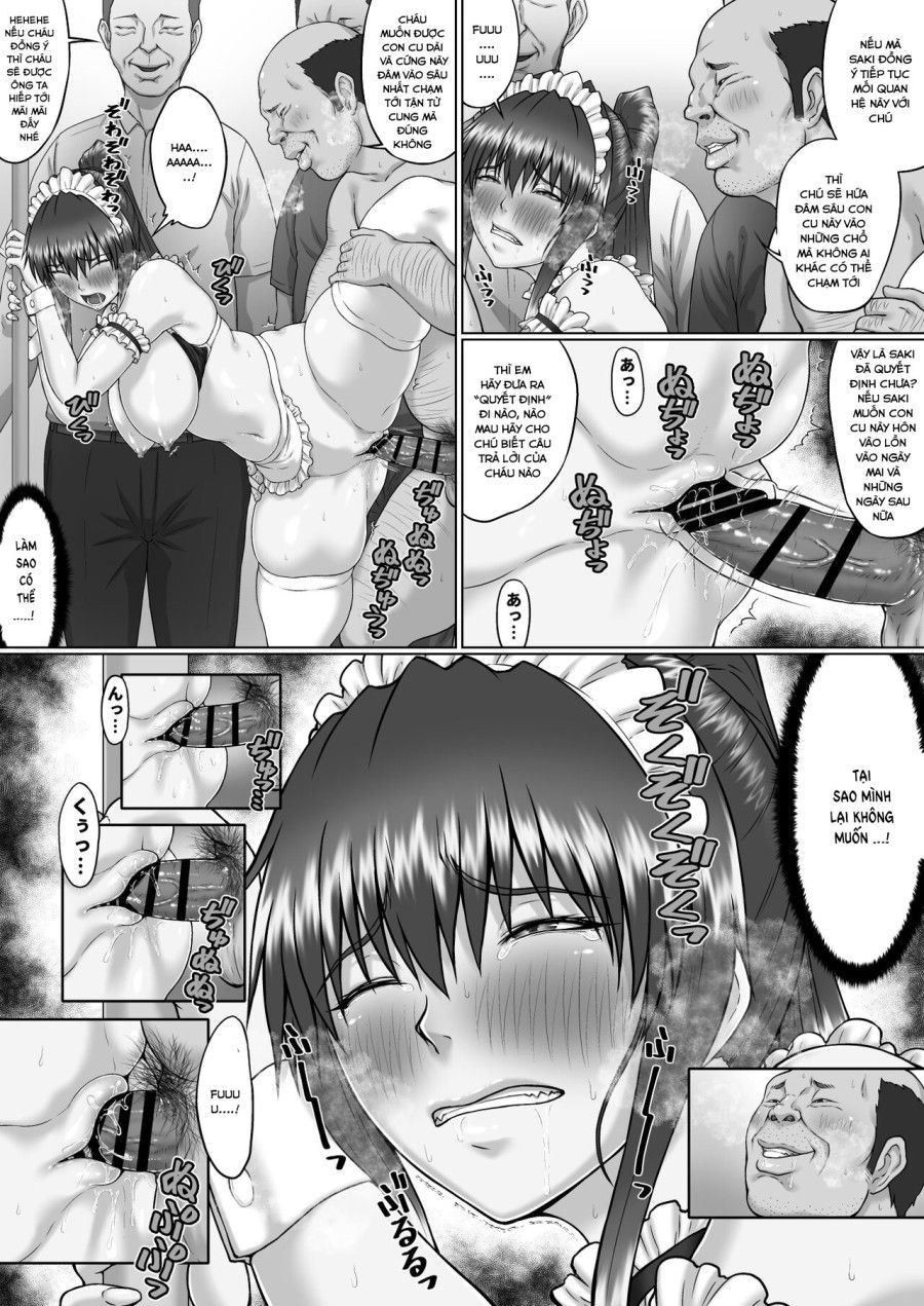 Nakadashi Oji-san Ni Nerawareta Mesu Wa Nigeru Koto Ga Dekinai ~senaga Saki Hen Chương 4 page 31 - Giả Dược