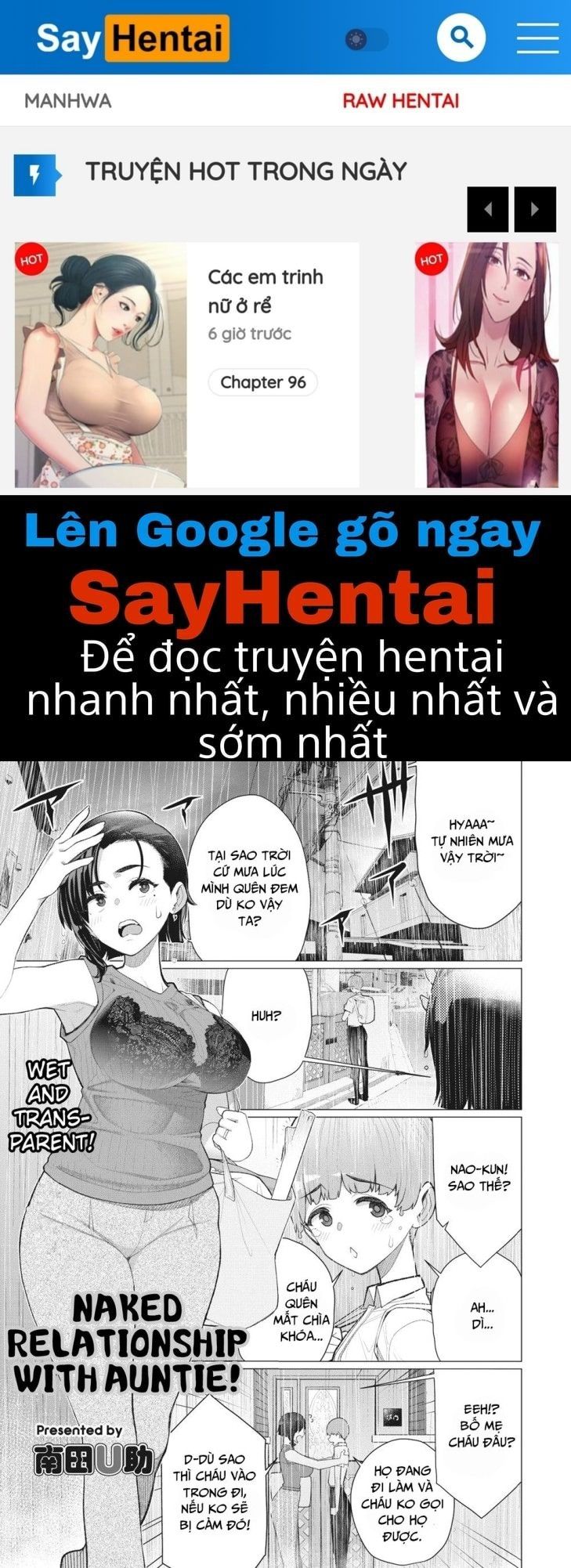 đọc truyện Naked Relationship With Auntie Oneshot ảnh 2 tại Thiên Thai Truyện