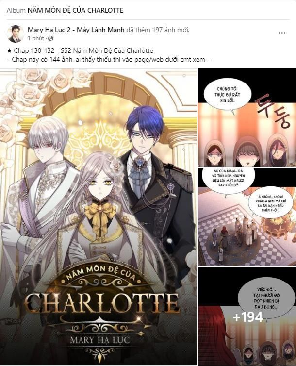 đọc truyện Năm Môn Đệ Của Charlotte Chương 130 ảnh 16 tại Giả Dược