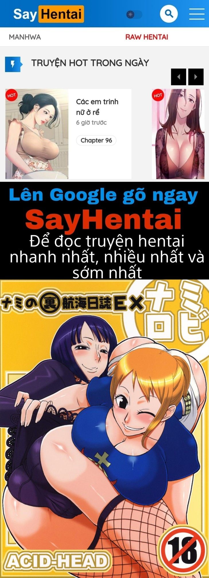 đọc truyện Nami No Koukai Nisshi Ex Namirobi Oneshot ảnh 1 tại Giả Dược