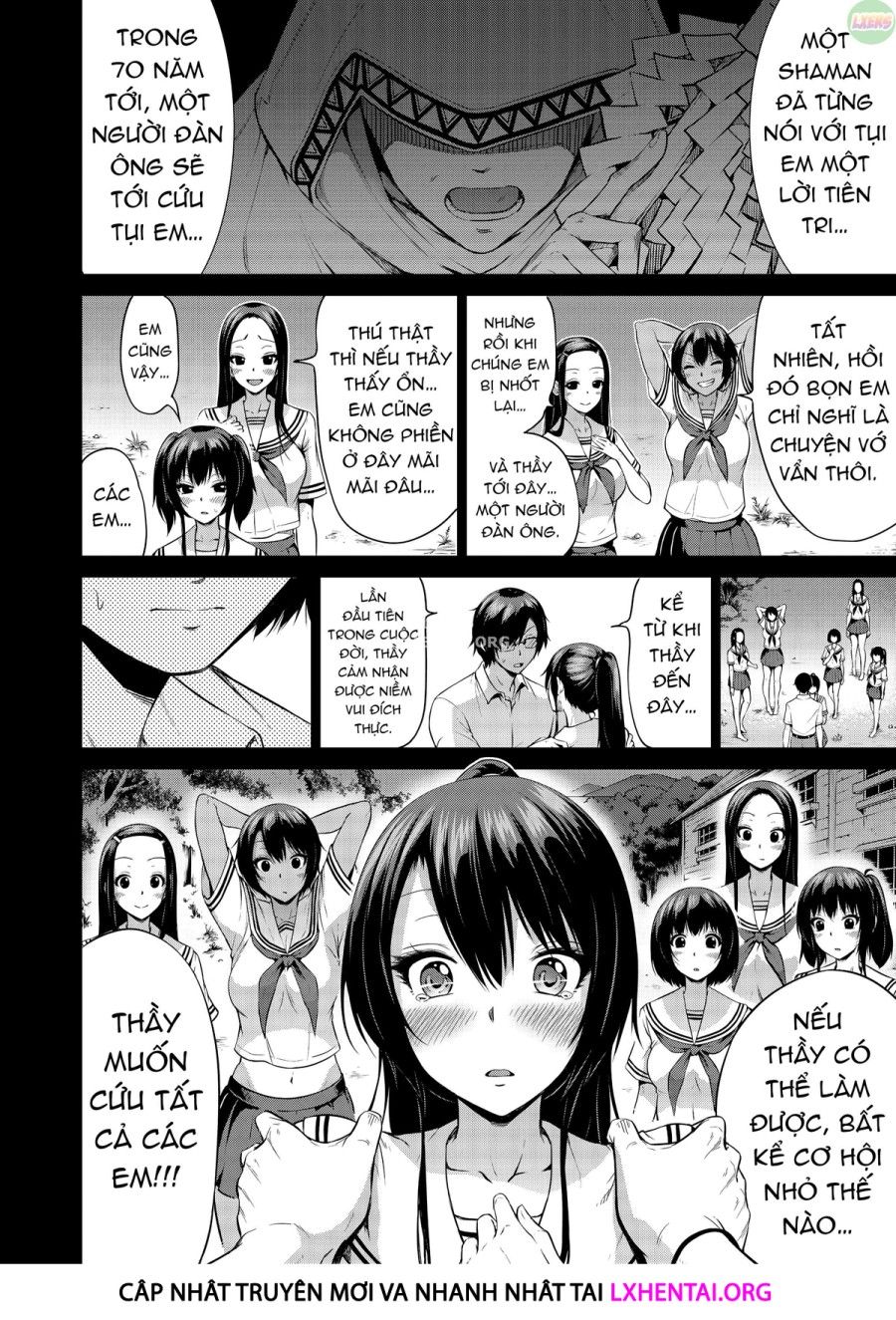 Nanaka No Rakuen ~inaka No Gakkou De Bishoujo Harem Chương 4 page 53 - Giả Dược