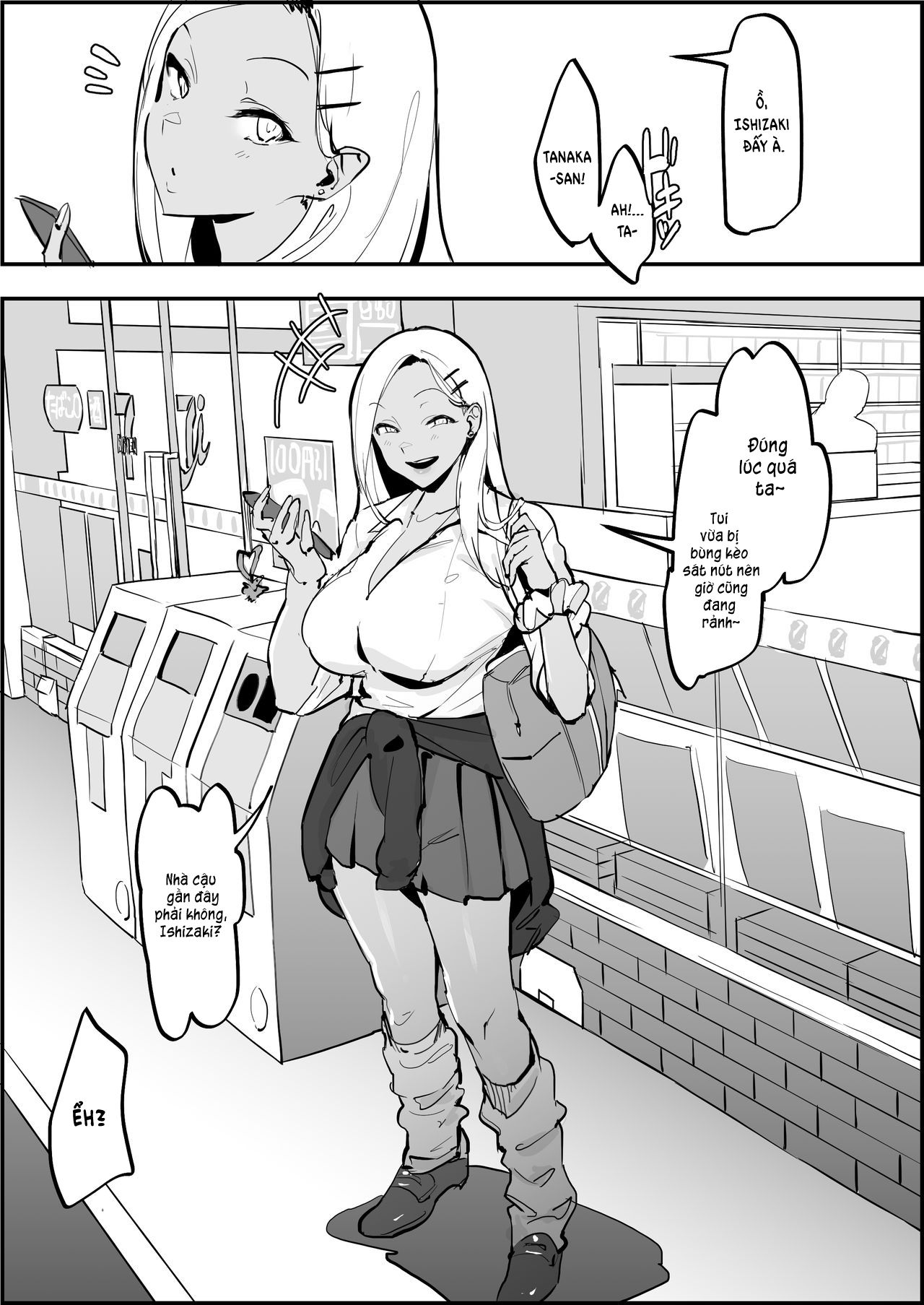 đọc truyện Nàng Gyaru Không Mời Mà Đến Oneshot ảnh 1 tại Giả Dược