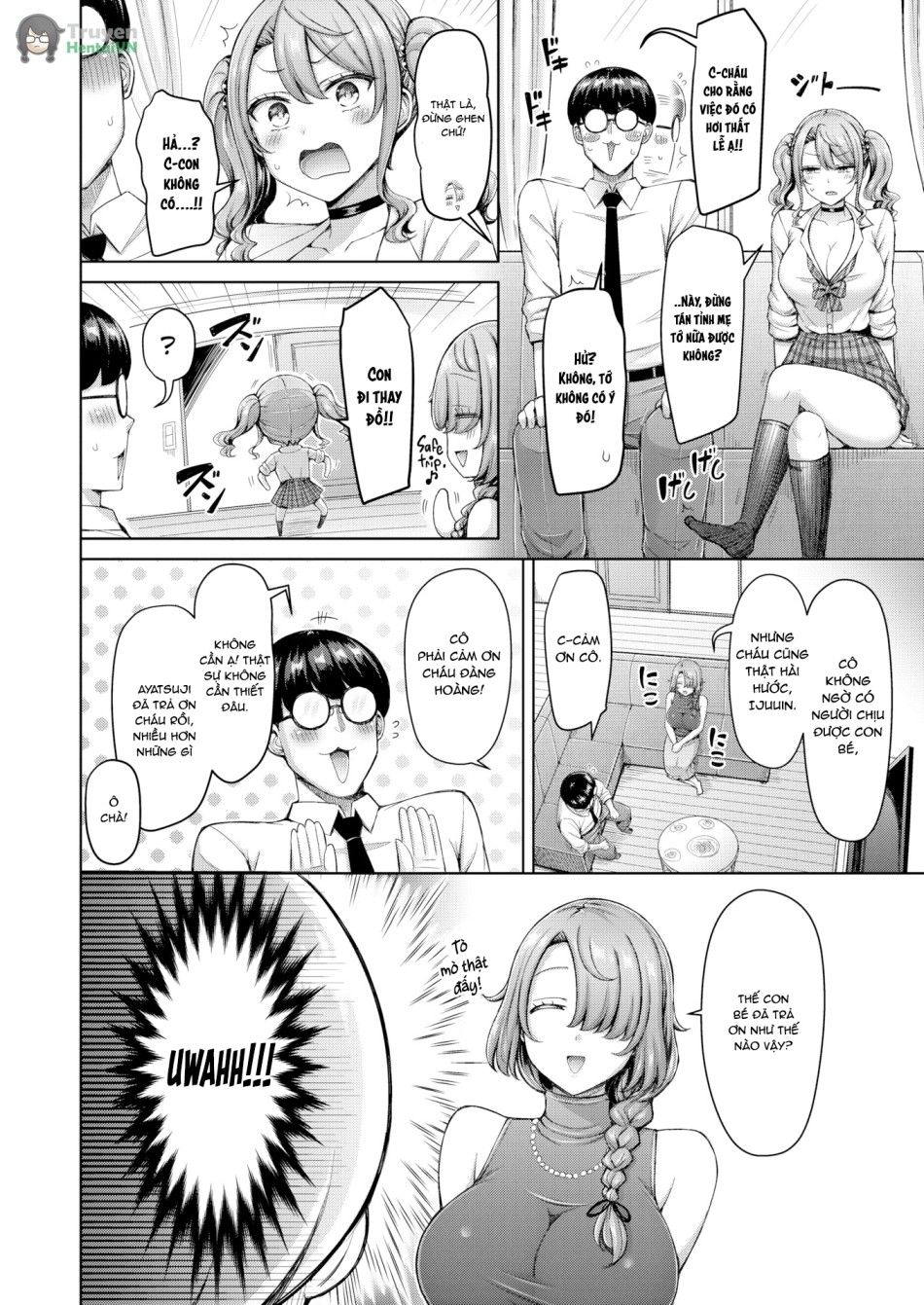 Nàng Gyaru Và Mẹ Của Cô Ấy Oneshot page 5 - Giả Dược