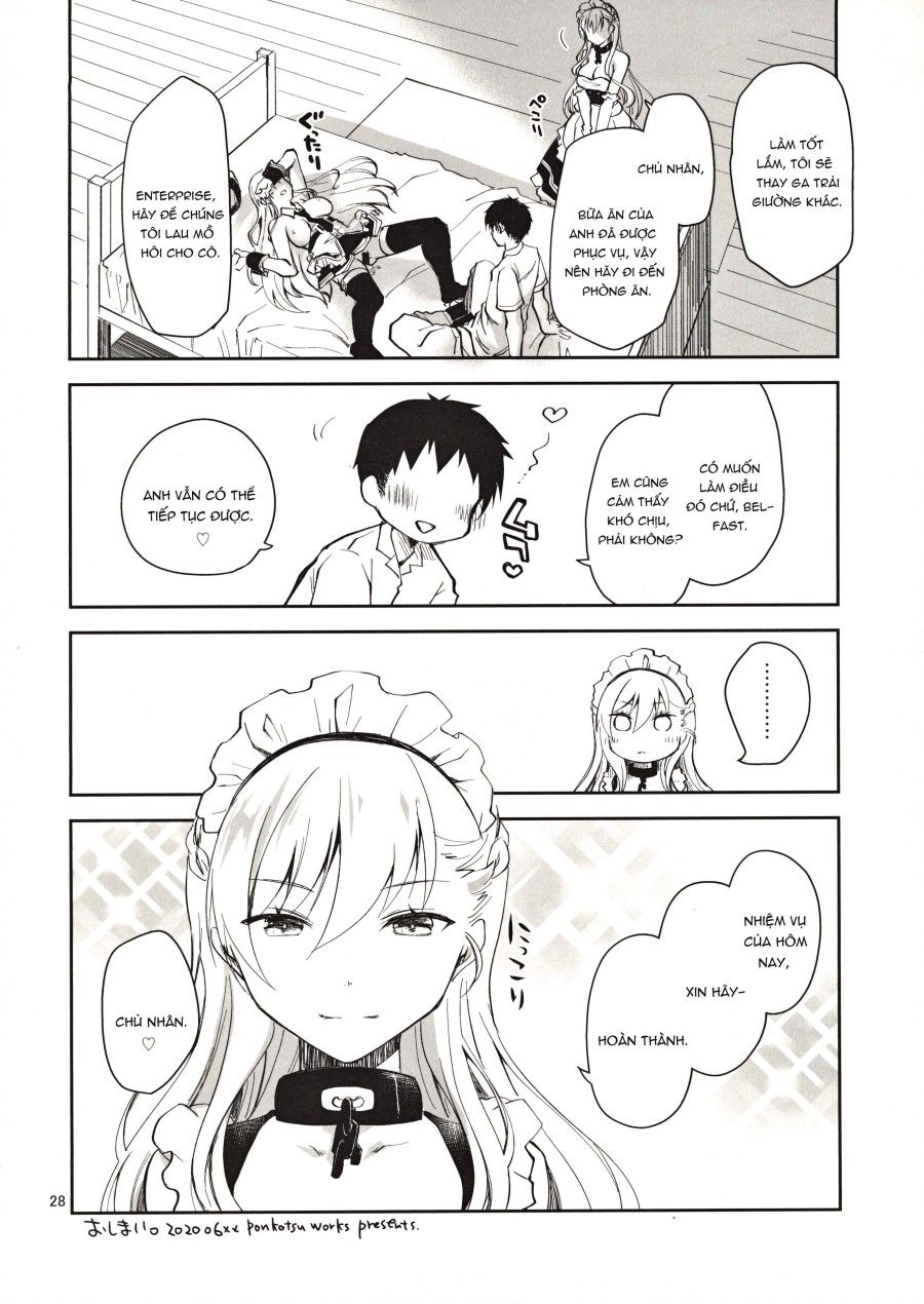Nàng Hầu Enterprise ( Azur Lane ) Oneshot page 28 - Giả Dược