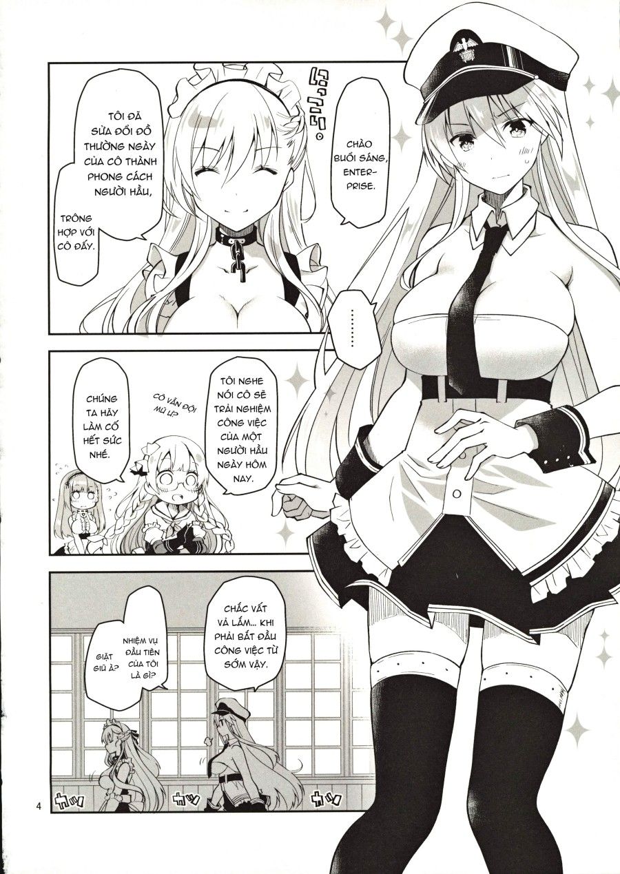 Nàng Hầu Enterprise ( Azur Lane ) Oneshot page 4 - Giả Dược