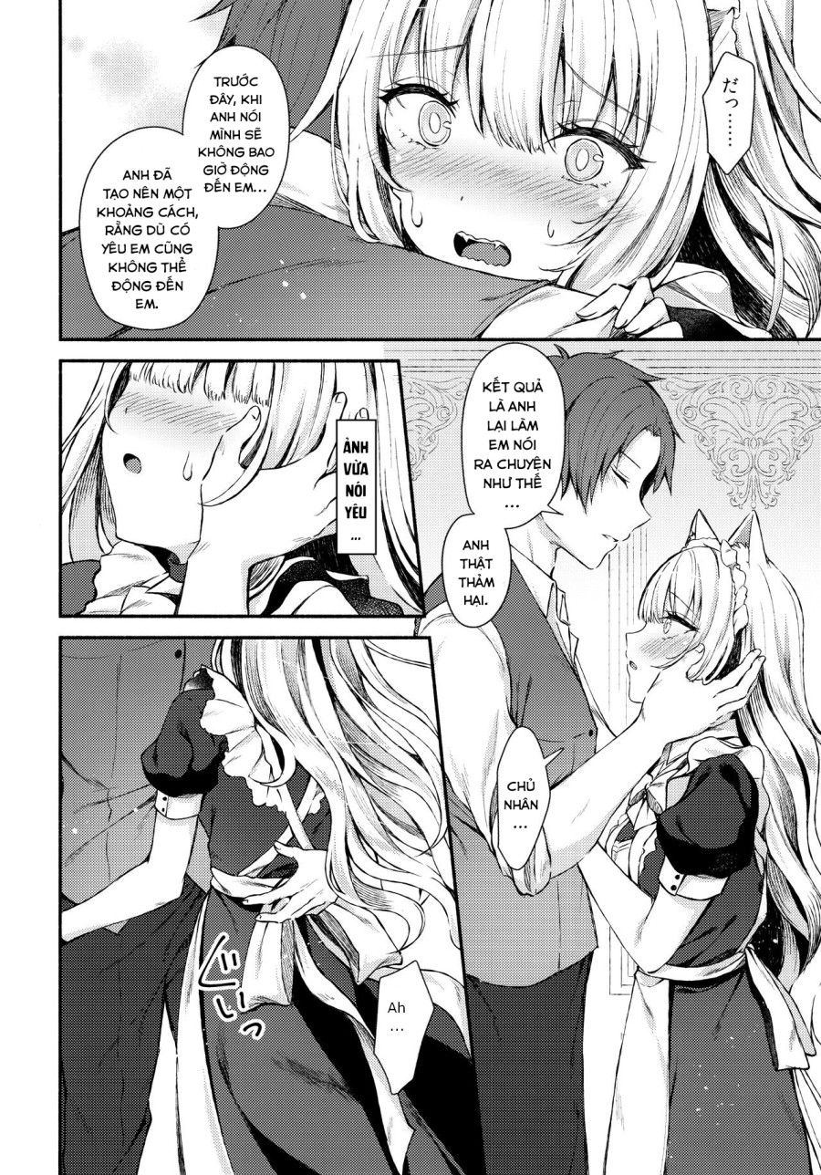 Nàng Mèo Hầu Gái. Oneshot page 12 - Giả Dược