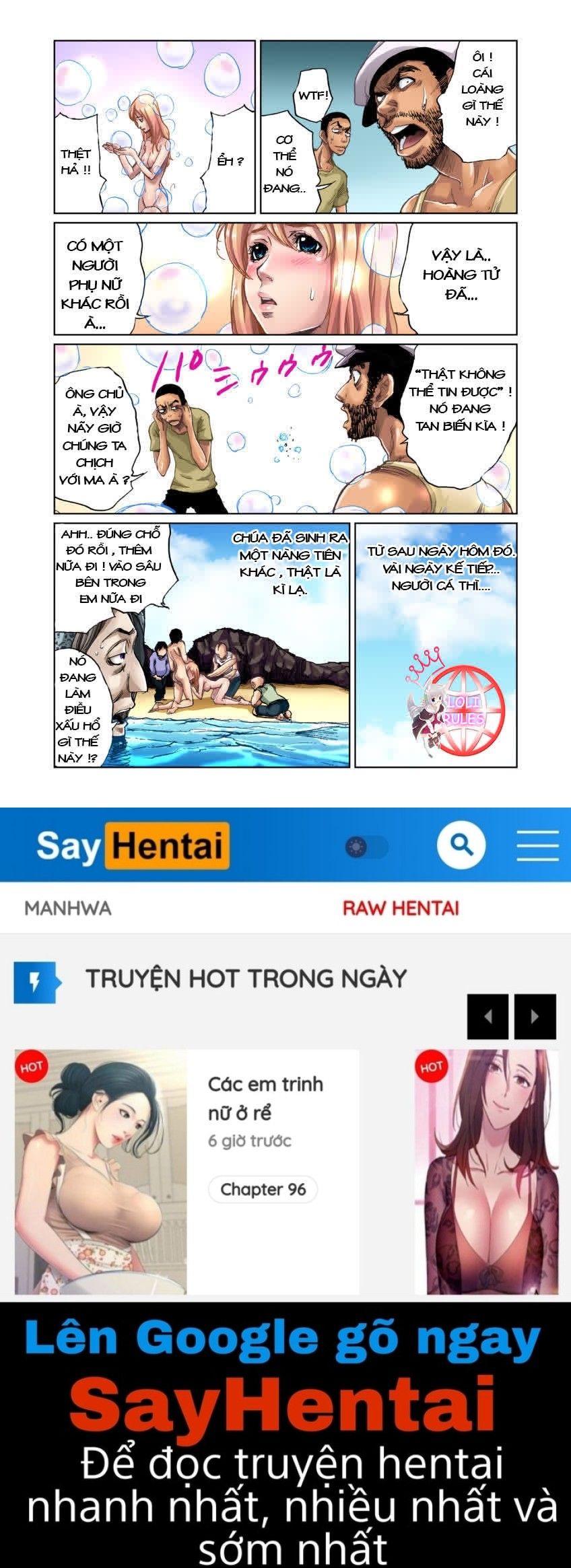 đọc truyện Nàng Tiên Cá Xinh Đẹp Chương 3 ảnh 4 tại Thiên Thai Truyện