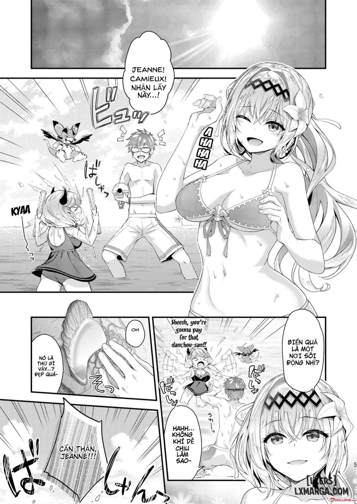 đọc truyện Narmaya & Jeanne To Dokidoki Summer Vacation Chương 1 ảnh 3 tại Thiên Thai Truyện