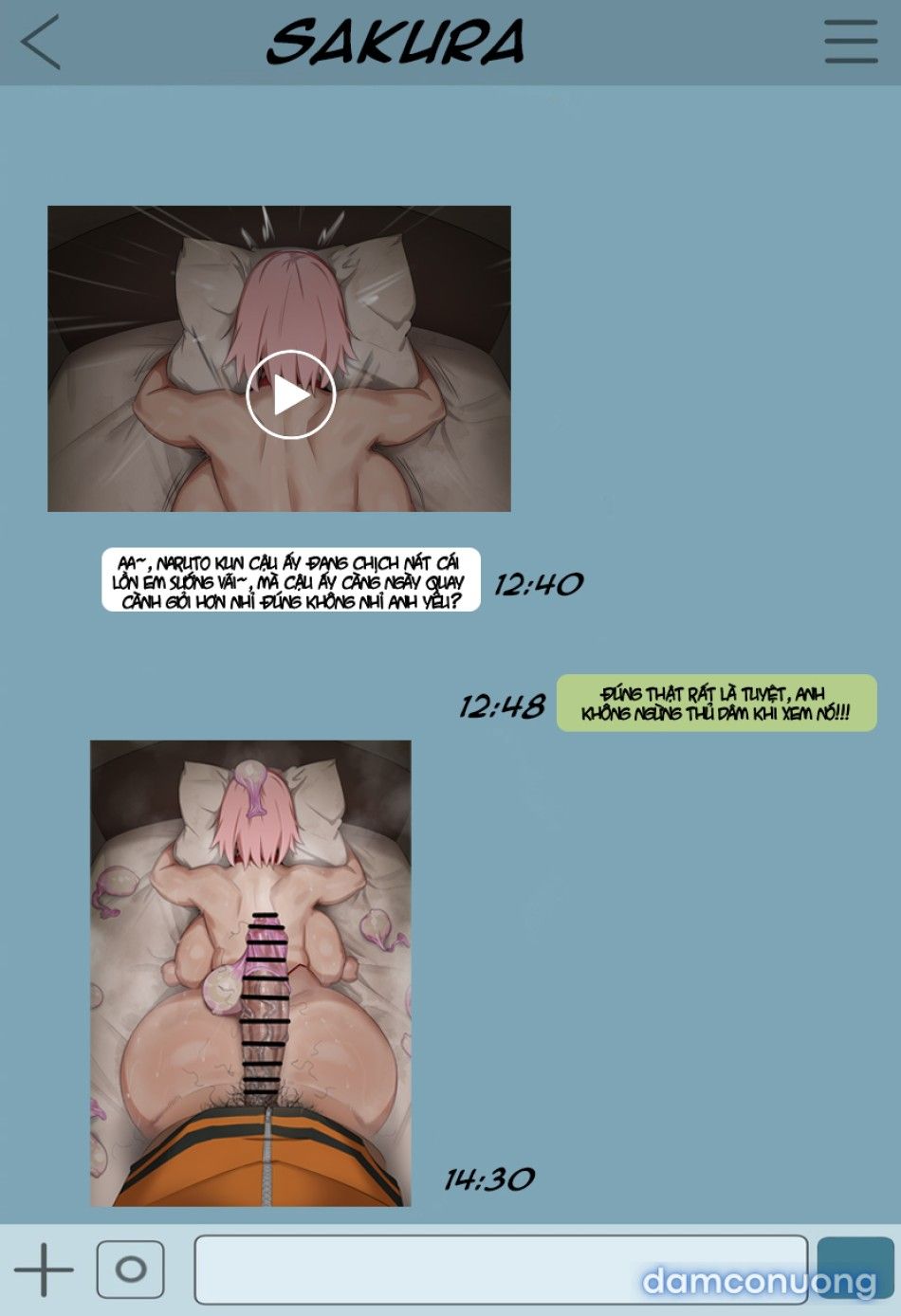 đọc truyện Naruto And Sakura On Vacation ( Ntr) Chương 0 ảnh 10 tại Thiên Thai Truyện