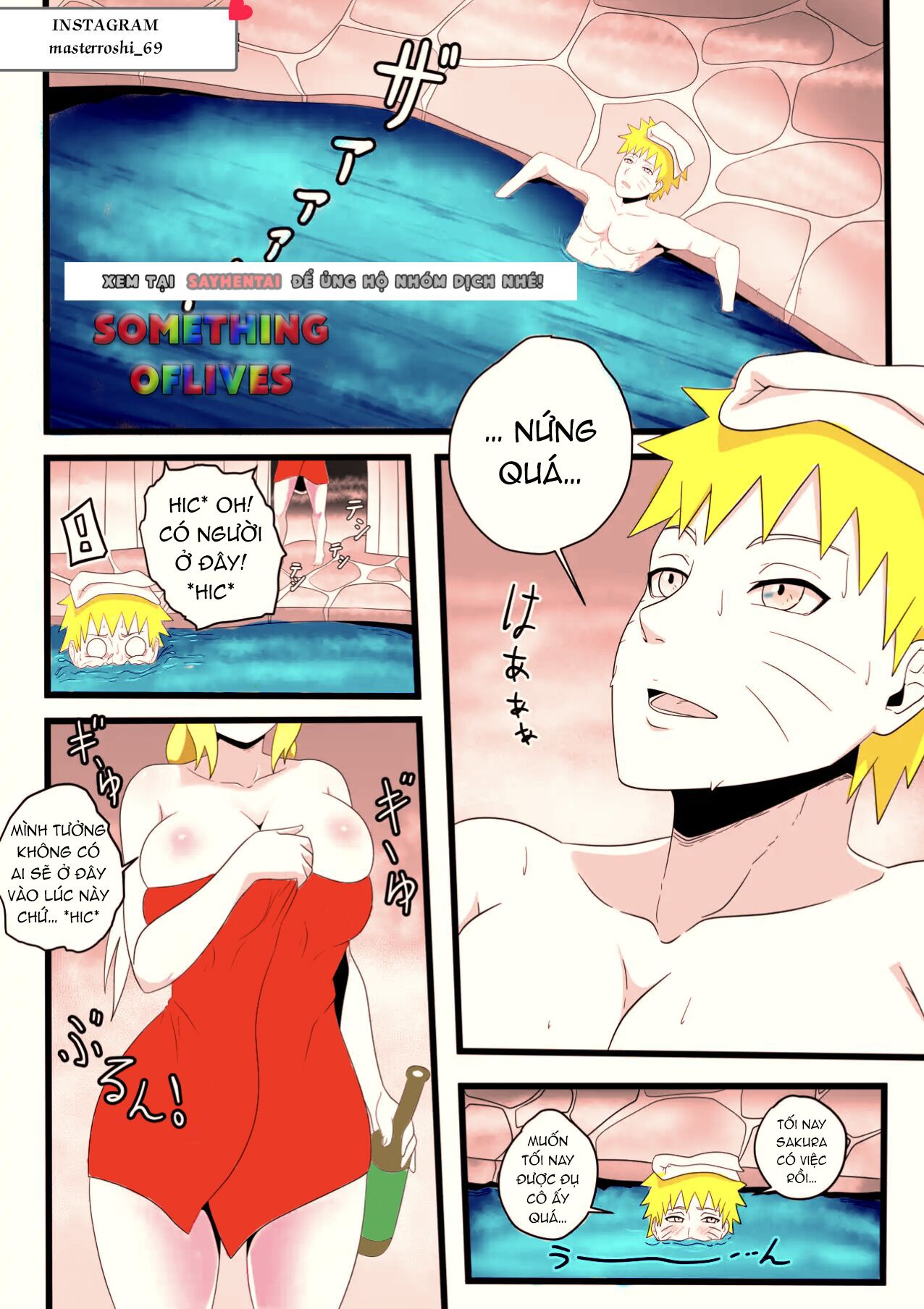 đọc truyện Naruto [cấm Trẻ Em Đọc] Suối Nước ảnh 1 tại Giả Dược