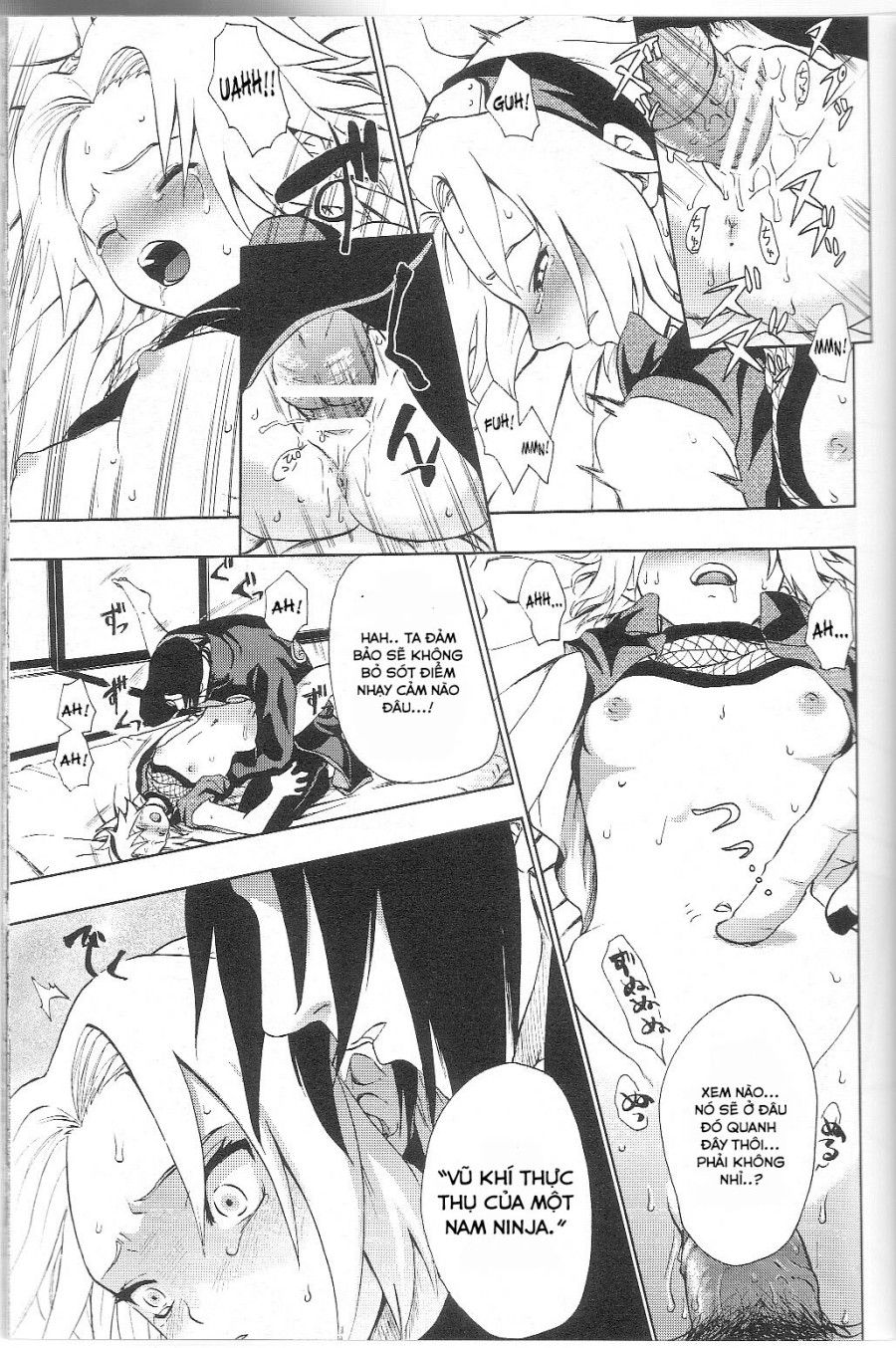 Naruto Đứng Nhìn Cô Bạn Bị Hiếp Oneshot page 16 - Giả Dược