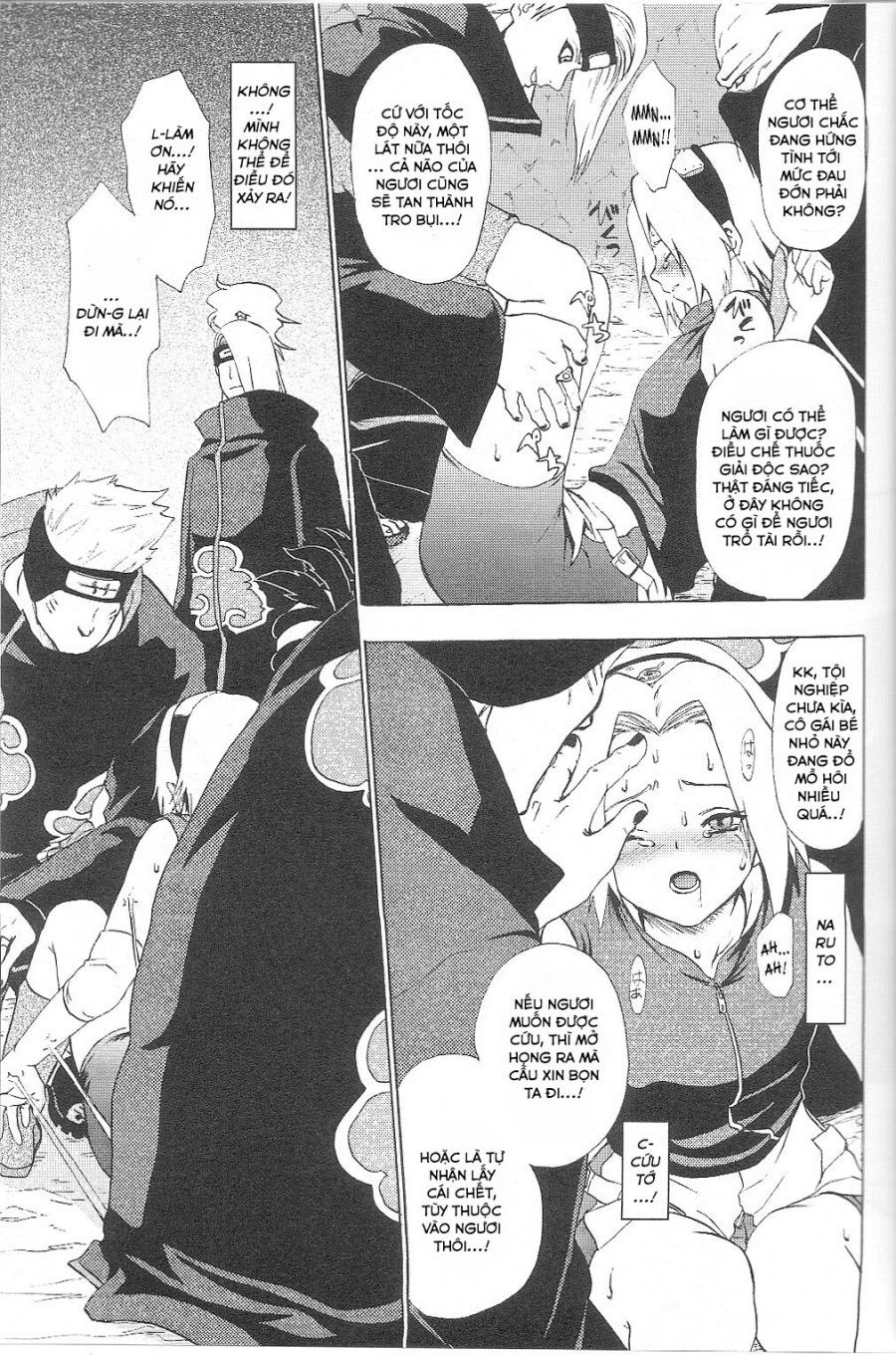 Naruto Đứng Nhìn Cô Bạn Bị Hiếp Oneshot page 22 - Giả Dược