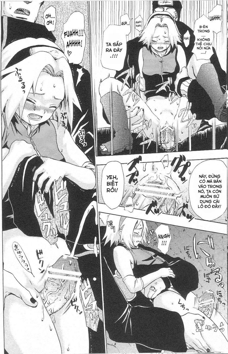 Naruto Đứng Nhìn Cô Bạn Bị Hiếp Oneshot page 25 - Giả Dược