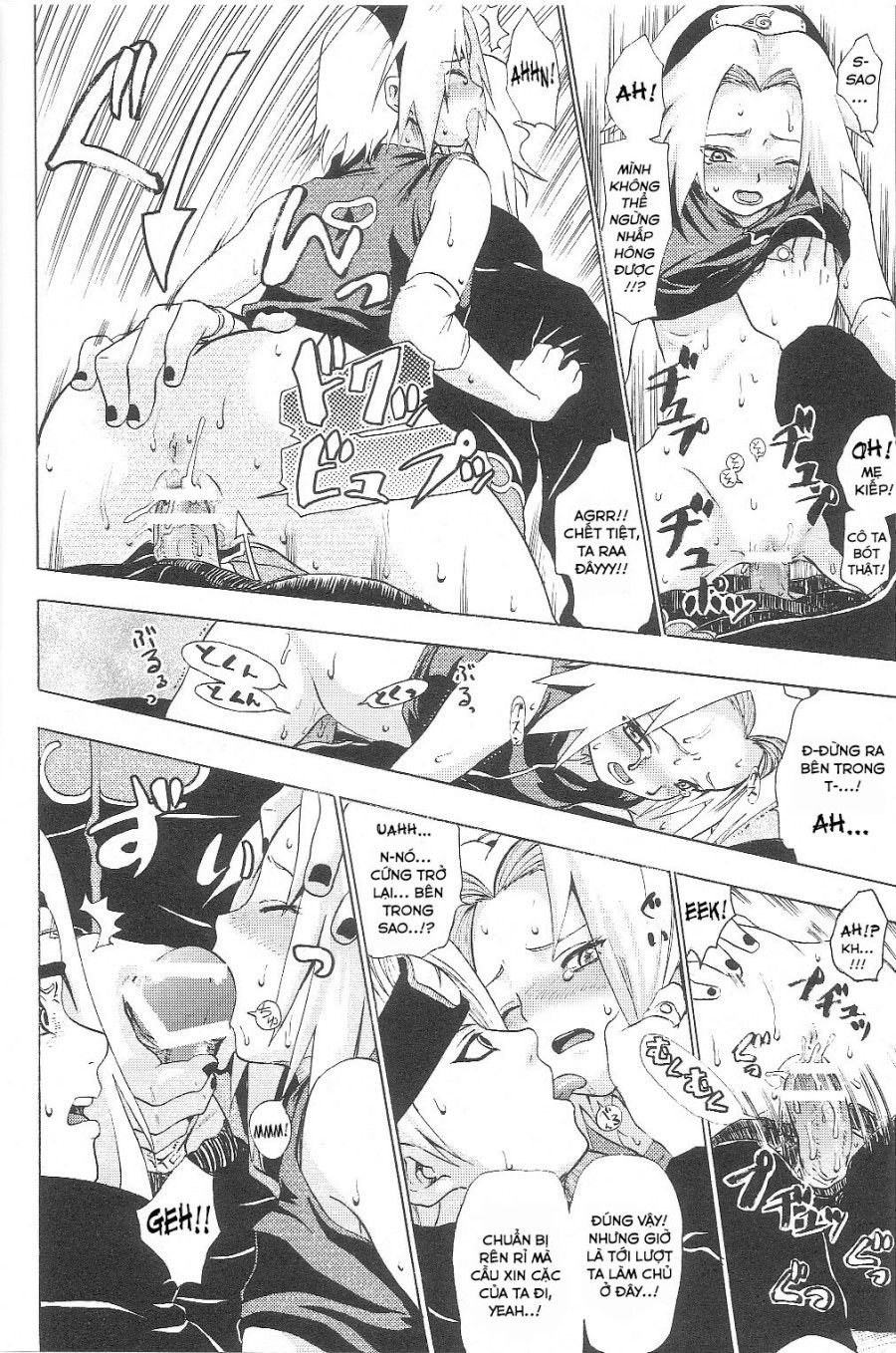 Naruto Đứng Nhìn Cô Bạn Bị Hiếp Oneshot page 27 - Giả Dược