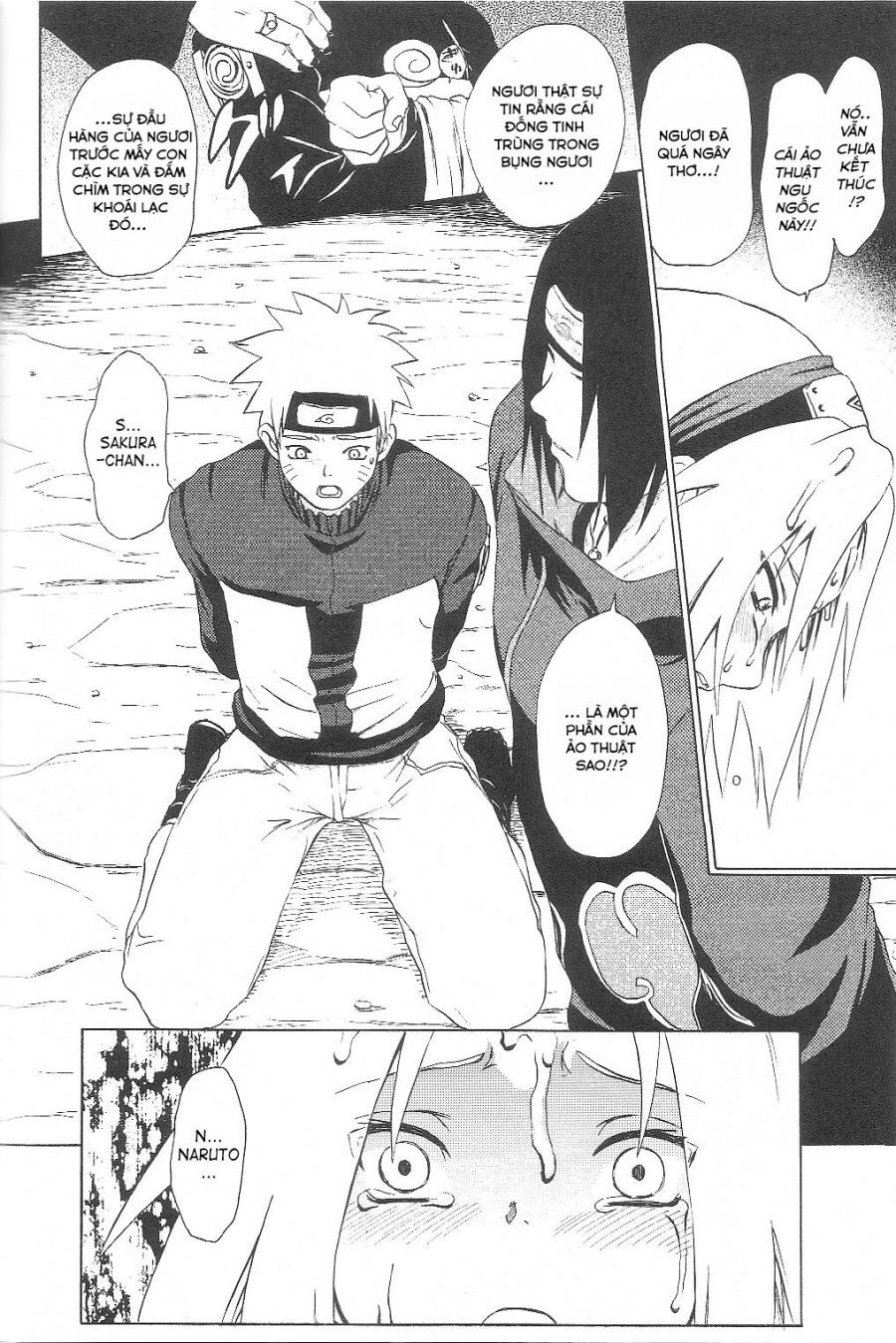 Naruto Đứng Nhìn Cô Bạn Bị Hiếp Oneshot page 31 - Giả Dược