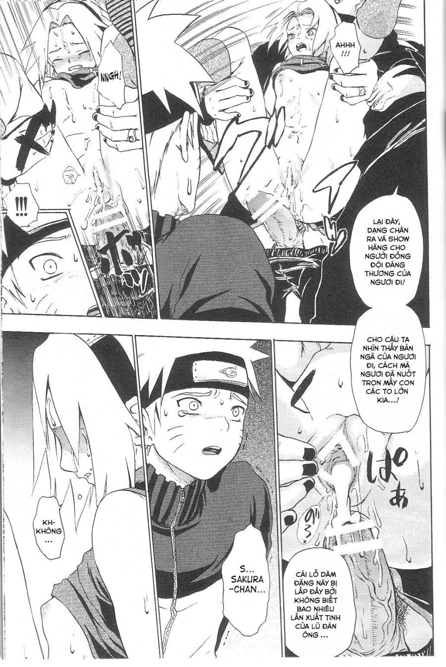 Naruto Đứng Nhìn Cô Bạn Bị Hiếp Oneshot page 32 - Giả Dược