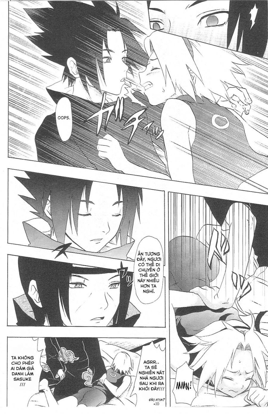 Naruto Đứng Nhìn Cô Bạn Bị Hiếp Oneshot page 9 - Giả Dược