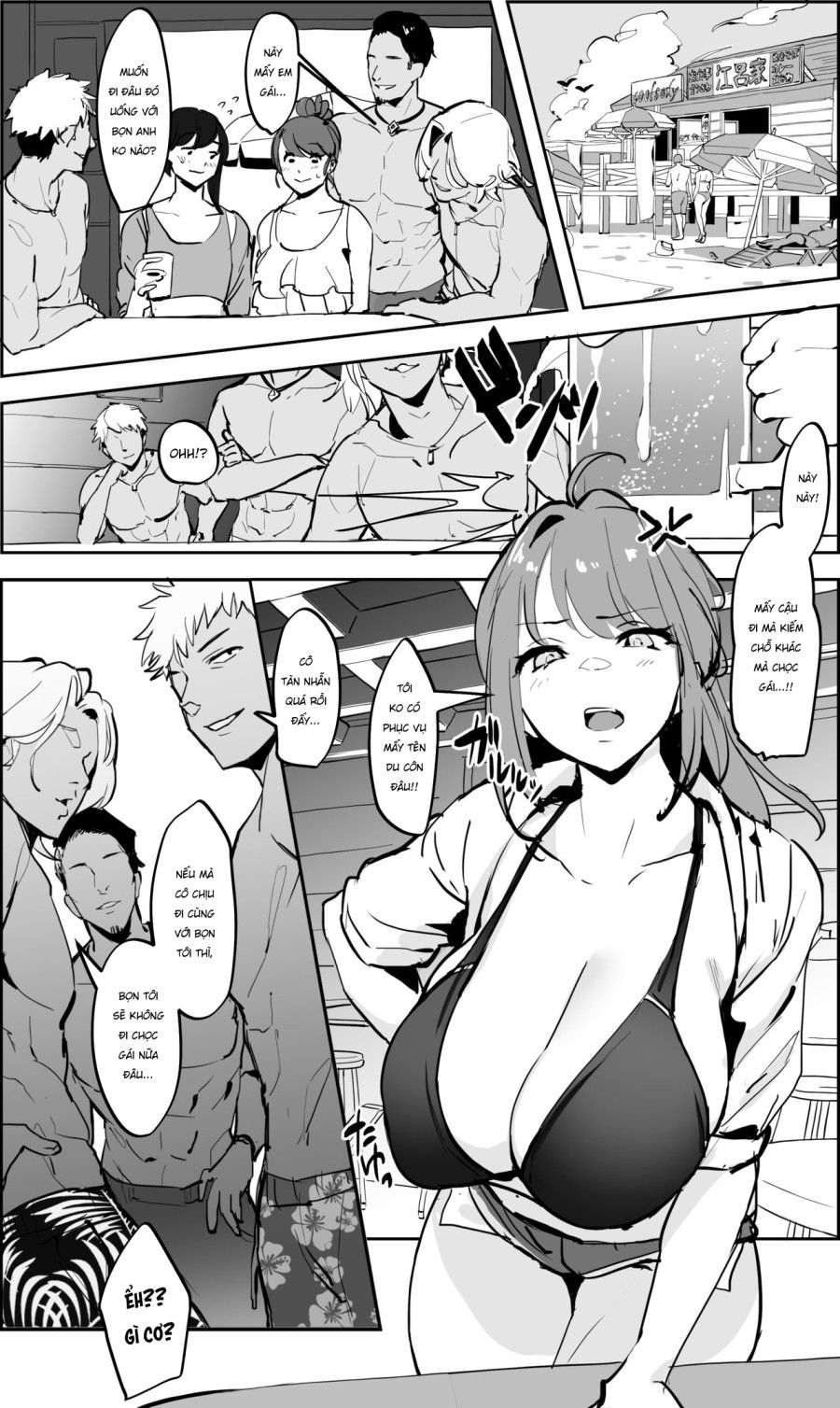 Natsu No Beach De Ikitougou Oneshot page 2 - Giả Dược