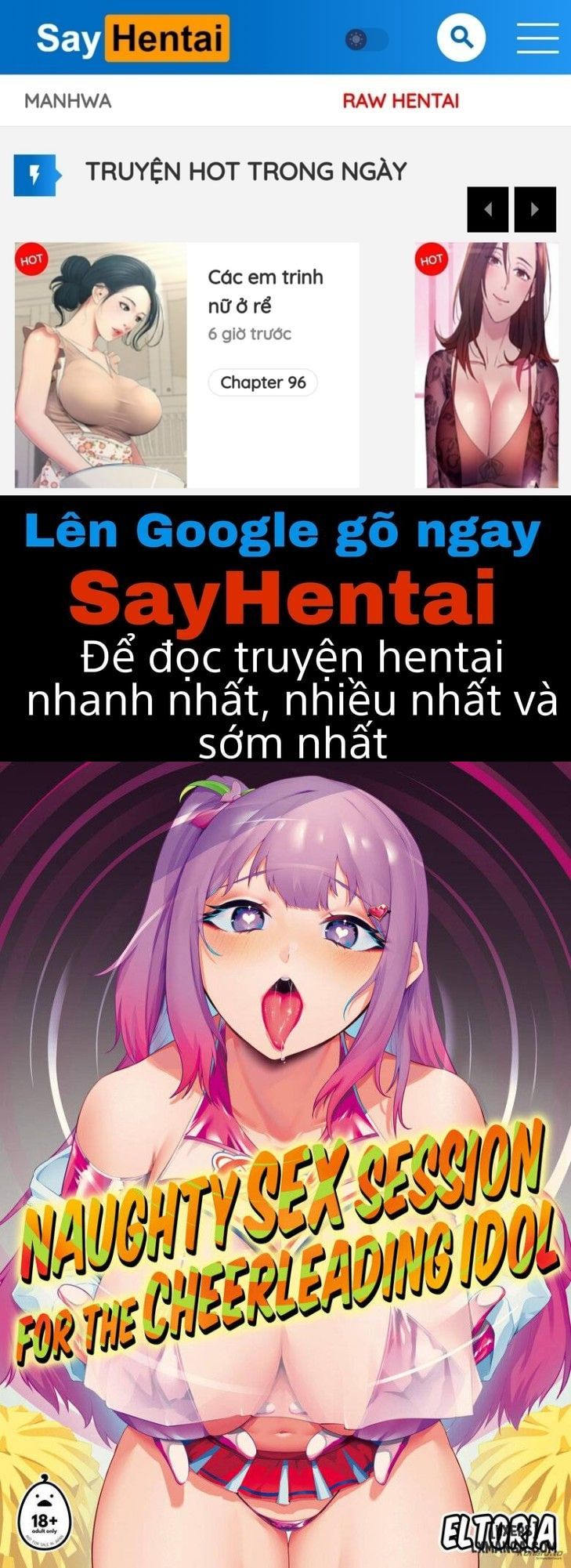 đọc truyện Naughty Sex Session For The Cheerleading Idol Chương 1 ảnh 1 tại Giả Dược