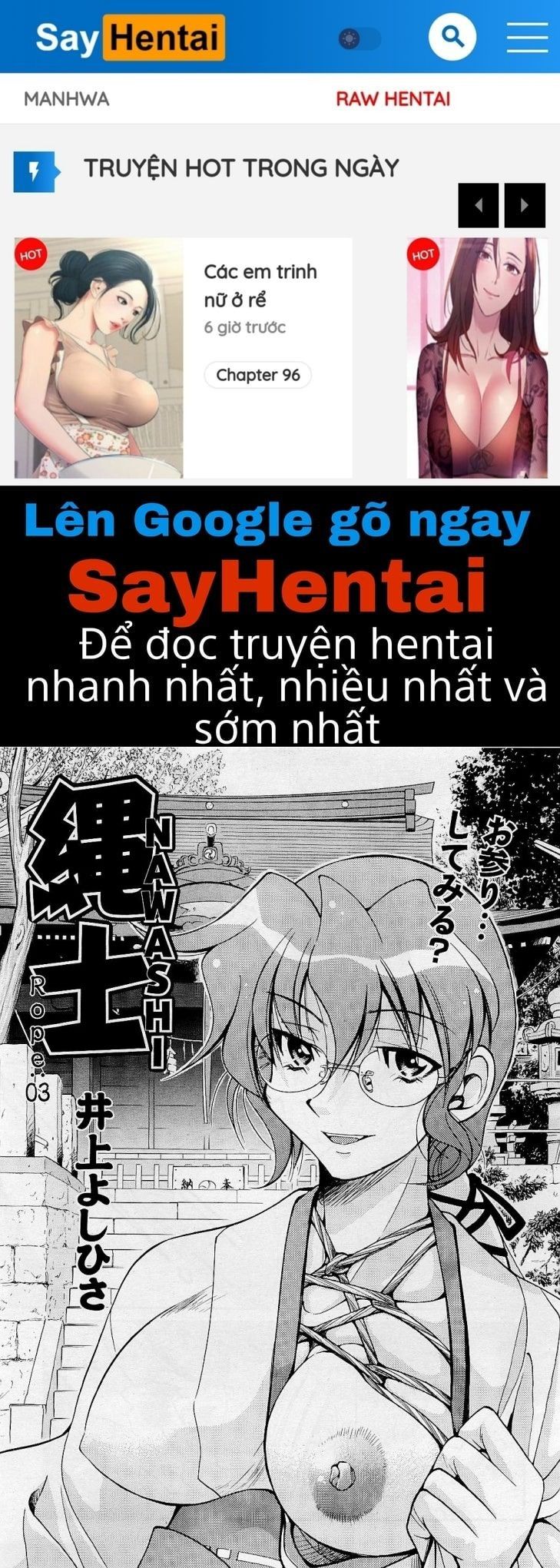 đọc truyện Nawashi Chương 3 ảnh 1 tại Giả Dược