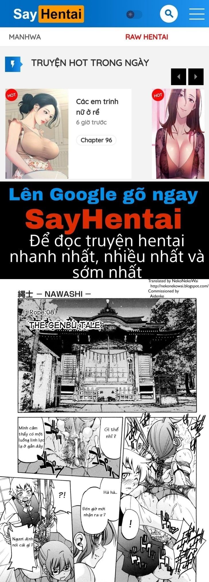 đọc truyện Nawashi Chương 8 ảnh 1 tại Giả Dược